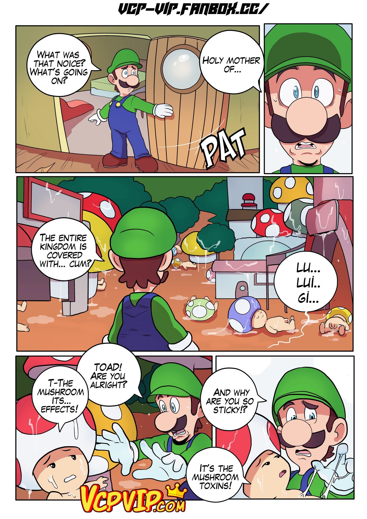 Fucker Mario Bro (Mario Series) [Gansoman] 1 . Fucker Mario Bro - Chapter 1 (Mario Series) [Gansoman] – page 4