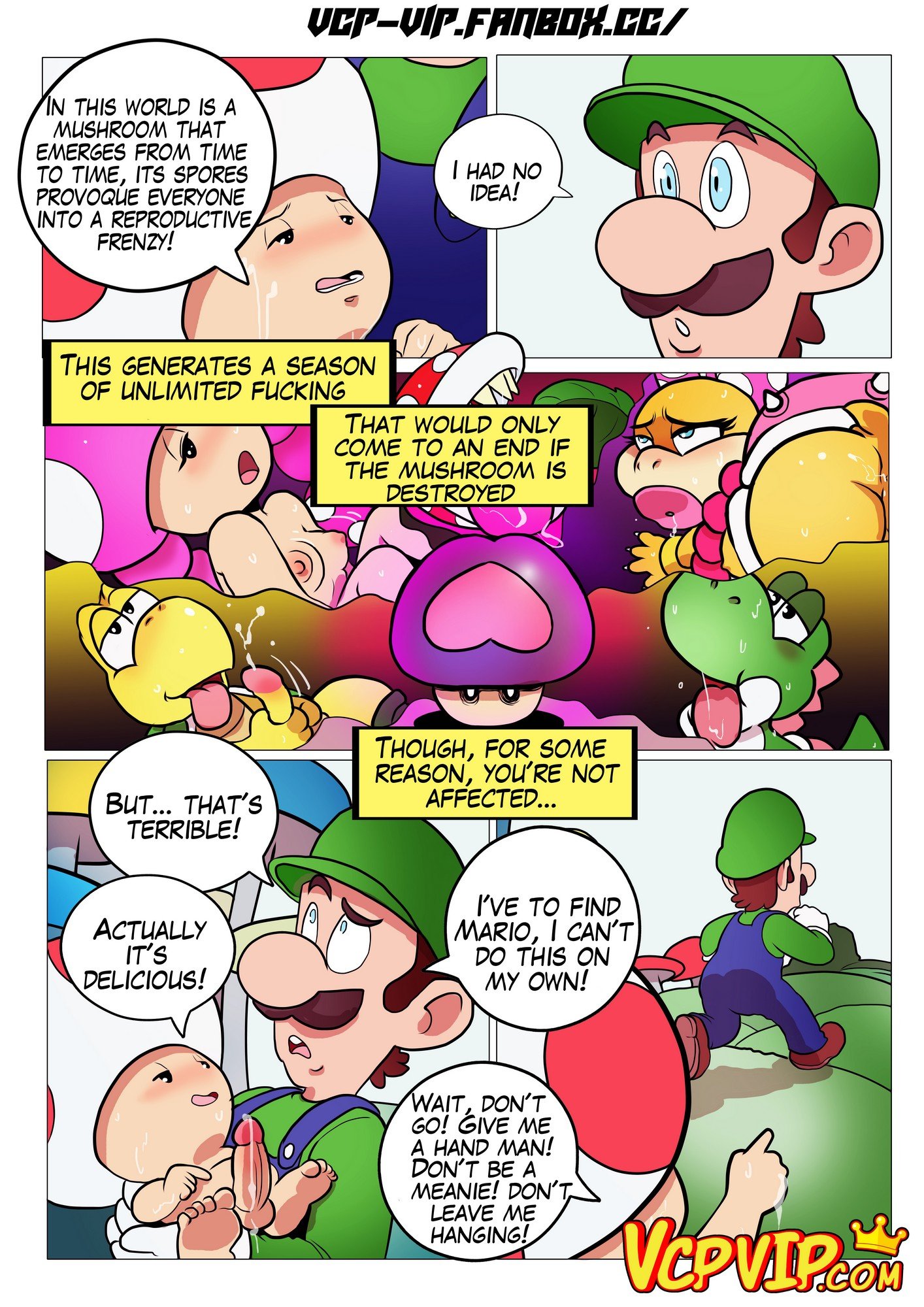 Fucker Mario Bro (Mario Series) [Gansoman] 1 . Fucker Mario Bro - Chapter 1 (Mario Series) [Gansoman] – page 5