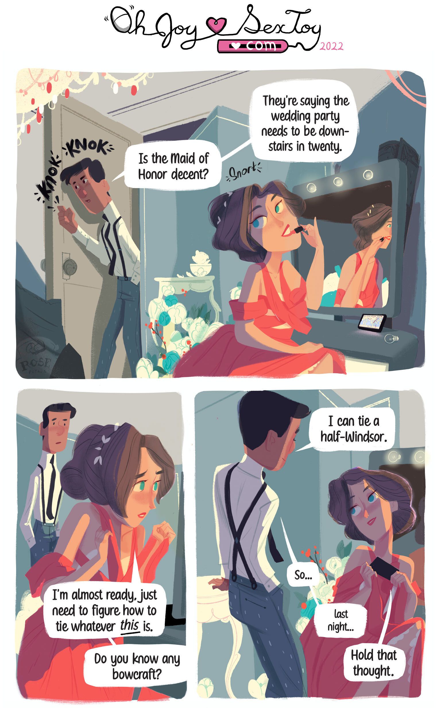 Now Or Knot (Oh Joy Sex Toy) [RimbleD] 1 . Now Or Knot - Chapter 1 (Oh Joy Sex Toy) [RimbleD] – page 1
