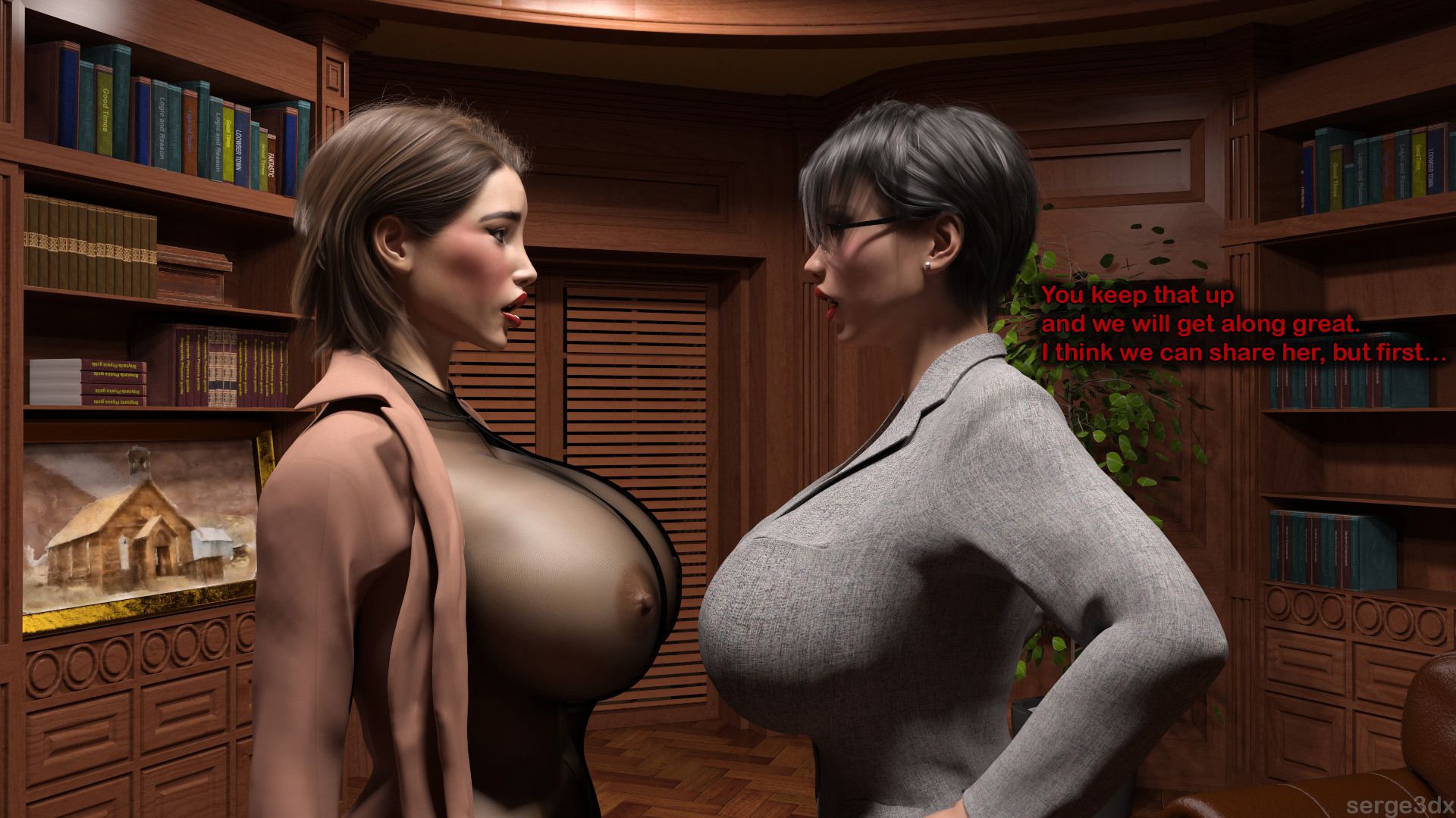 MILF’s Revenge [Serge3DX] 1 . MILF's Revenge - Chapter 1 [Serge3DX] – page 7