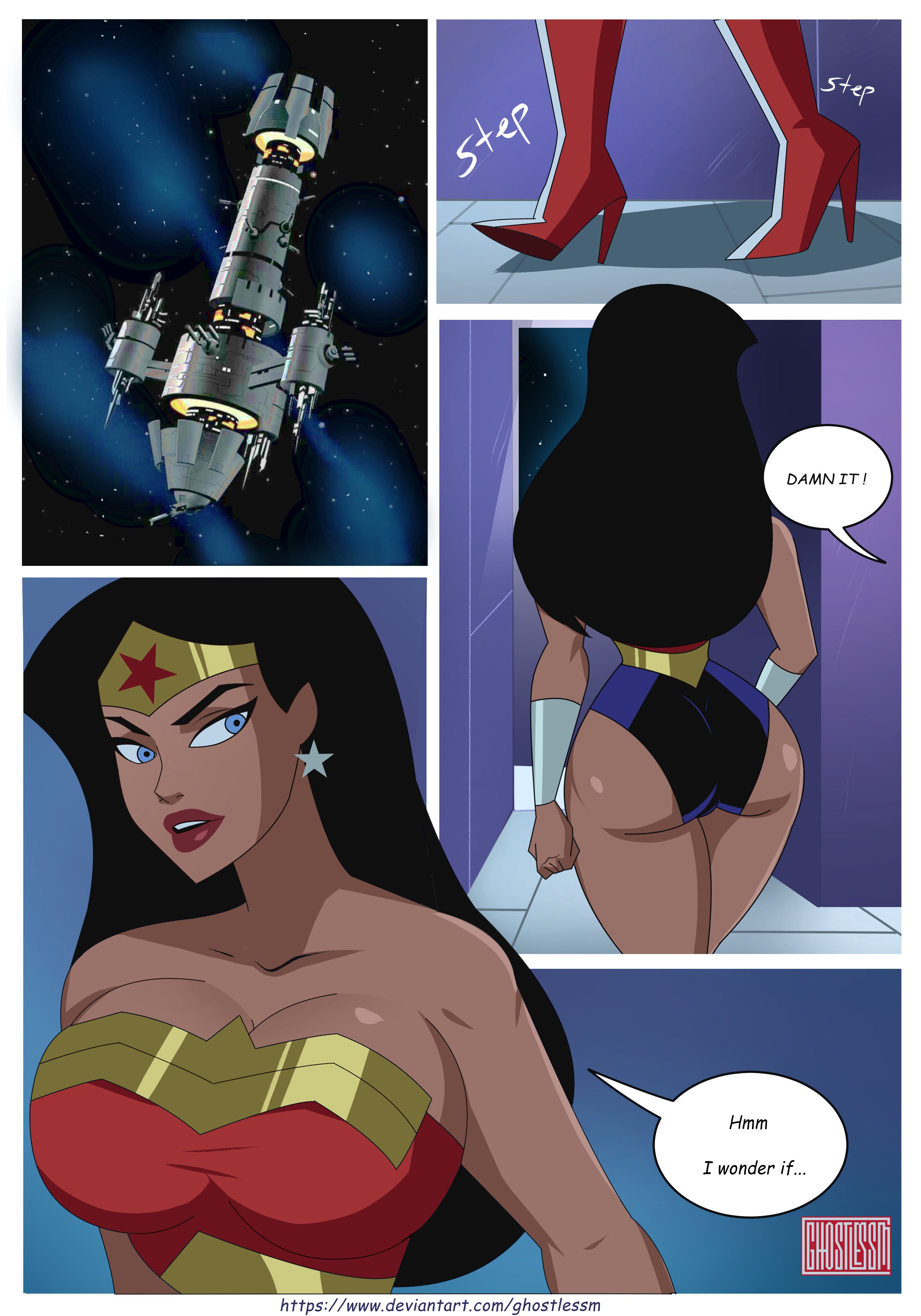 Hot Workout (Justice League) [GhostlessM] 1 . Hot Workout - Chapter 1 (Justice League) [GhostlessM] – page 2