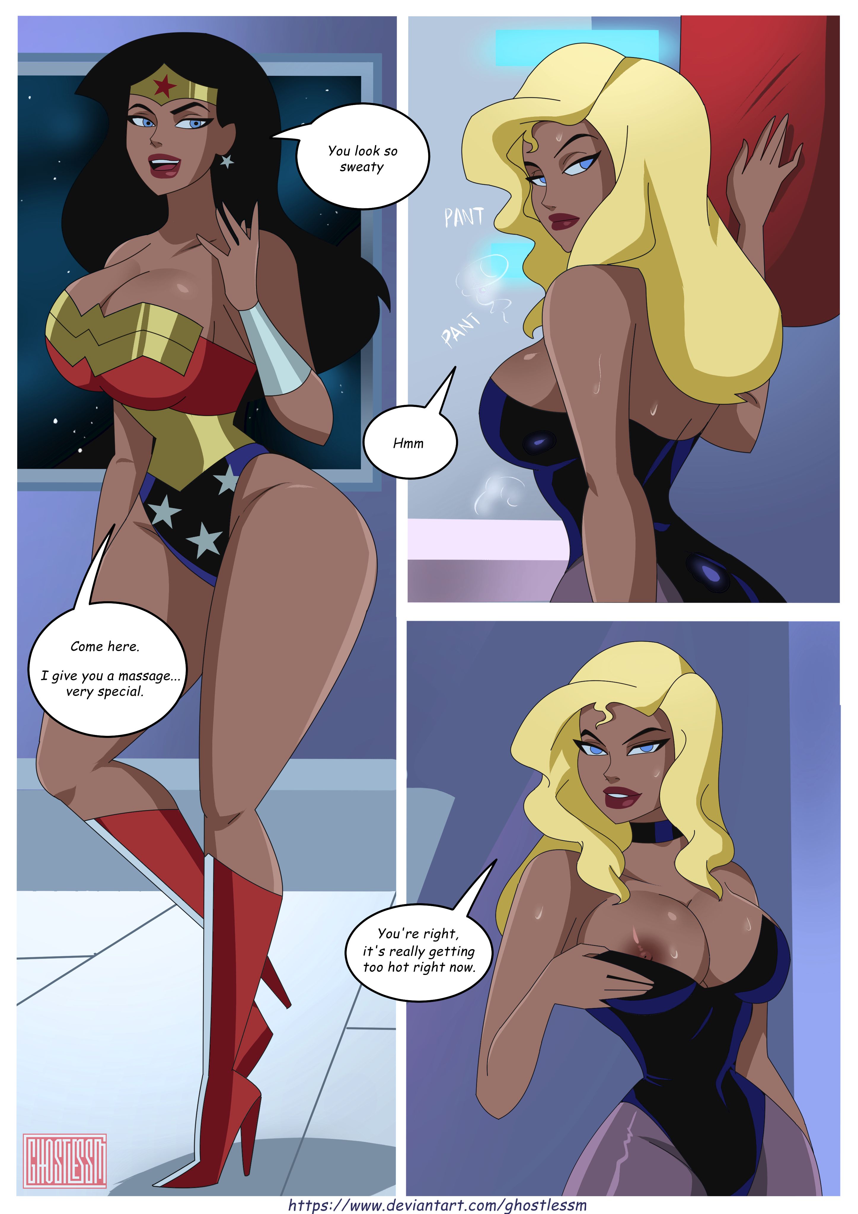 Hot Workout (Justice League) [GhostlessM] 1 . Hot Workout - Chapter 1 (Justice League) [GhostlessM] – page 4