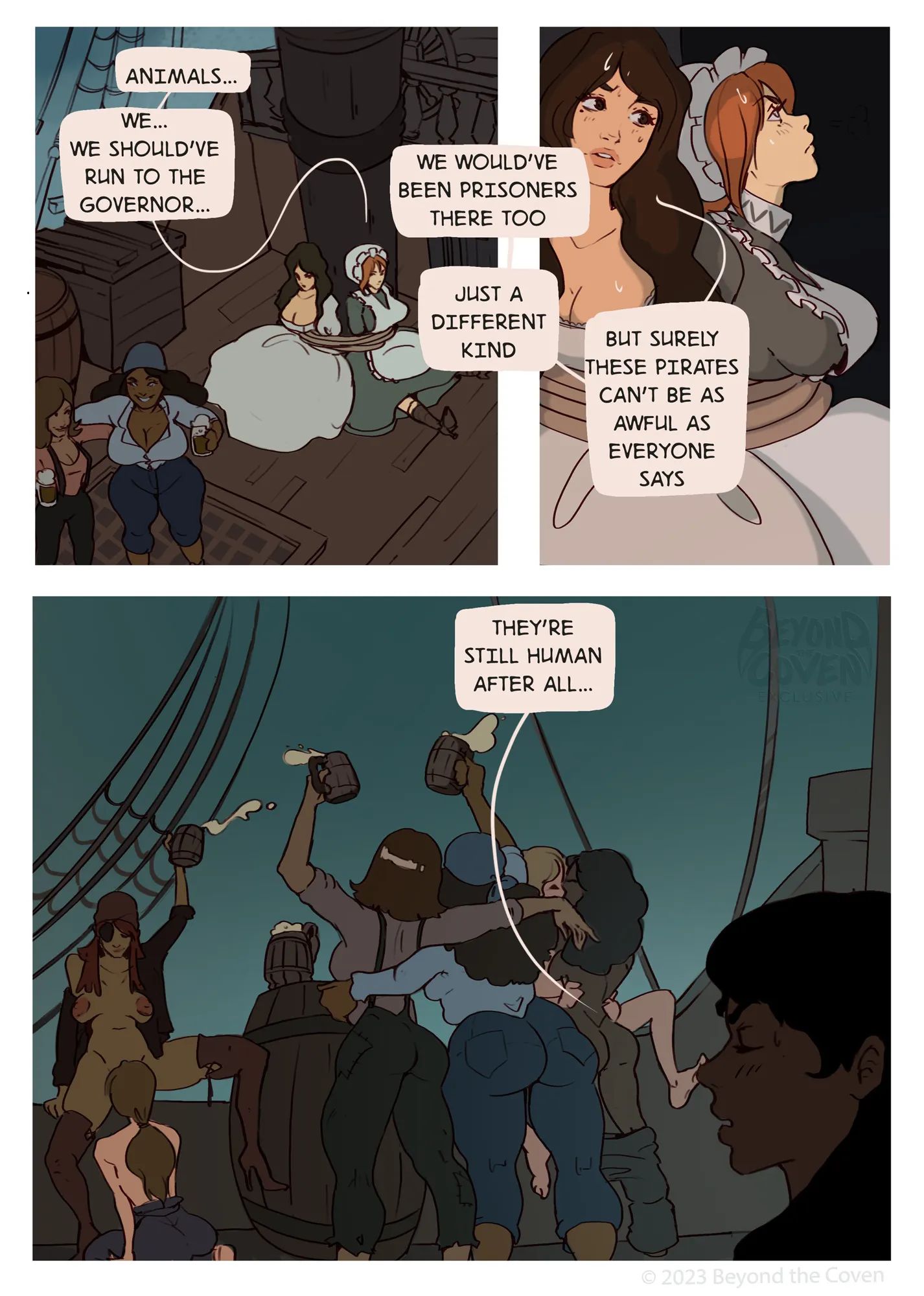 Vampirates of the Caribbean [Hornyx] 1 . Vampirates of the Caribbean - Chapter 1 [Hornyx] – page 5