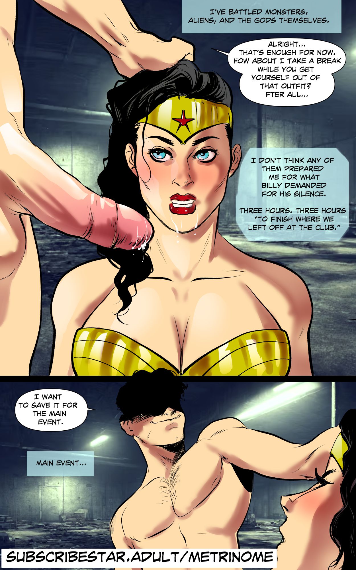 Wonder Woman Blackmailed [Metrinome_Alpha] 1 . Wonder Woman Blackmailed - Chapter 1 [Metrinome_Alpha] – page 3