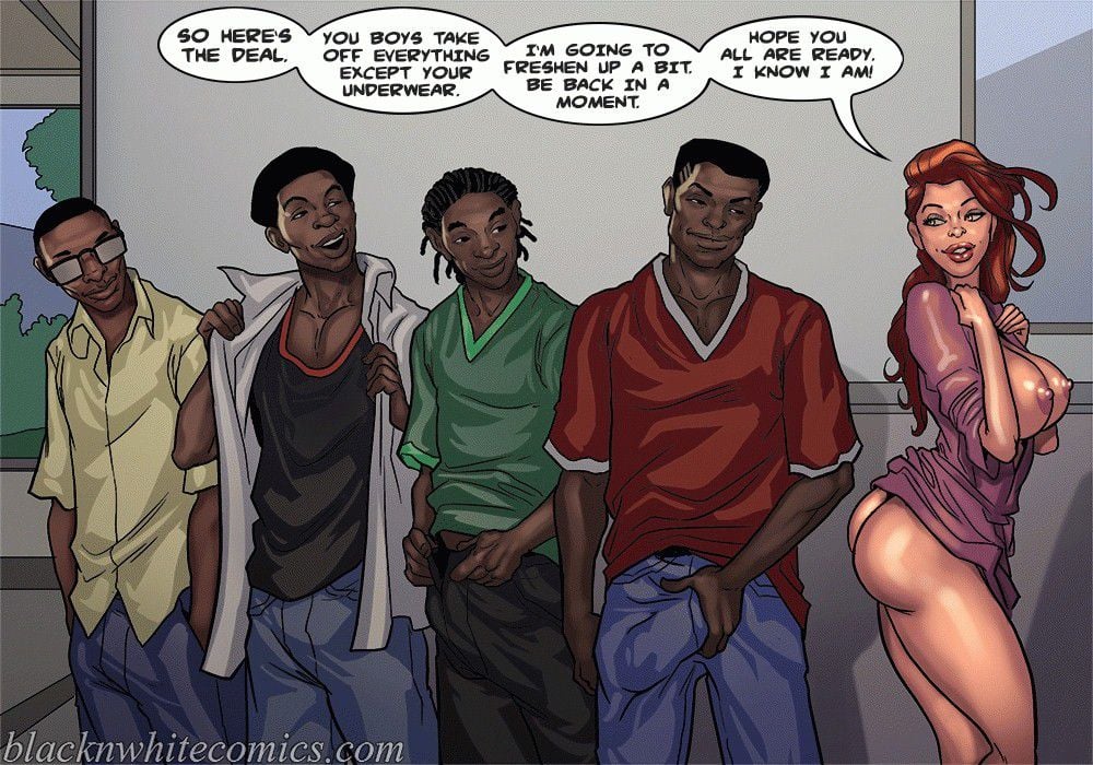 Slutty Moms [BlackNWhiteComics] 1 . Slutty Moms  - Chapter 1 [BlackNWhiteComics] – page 18