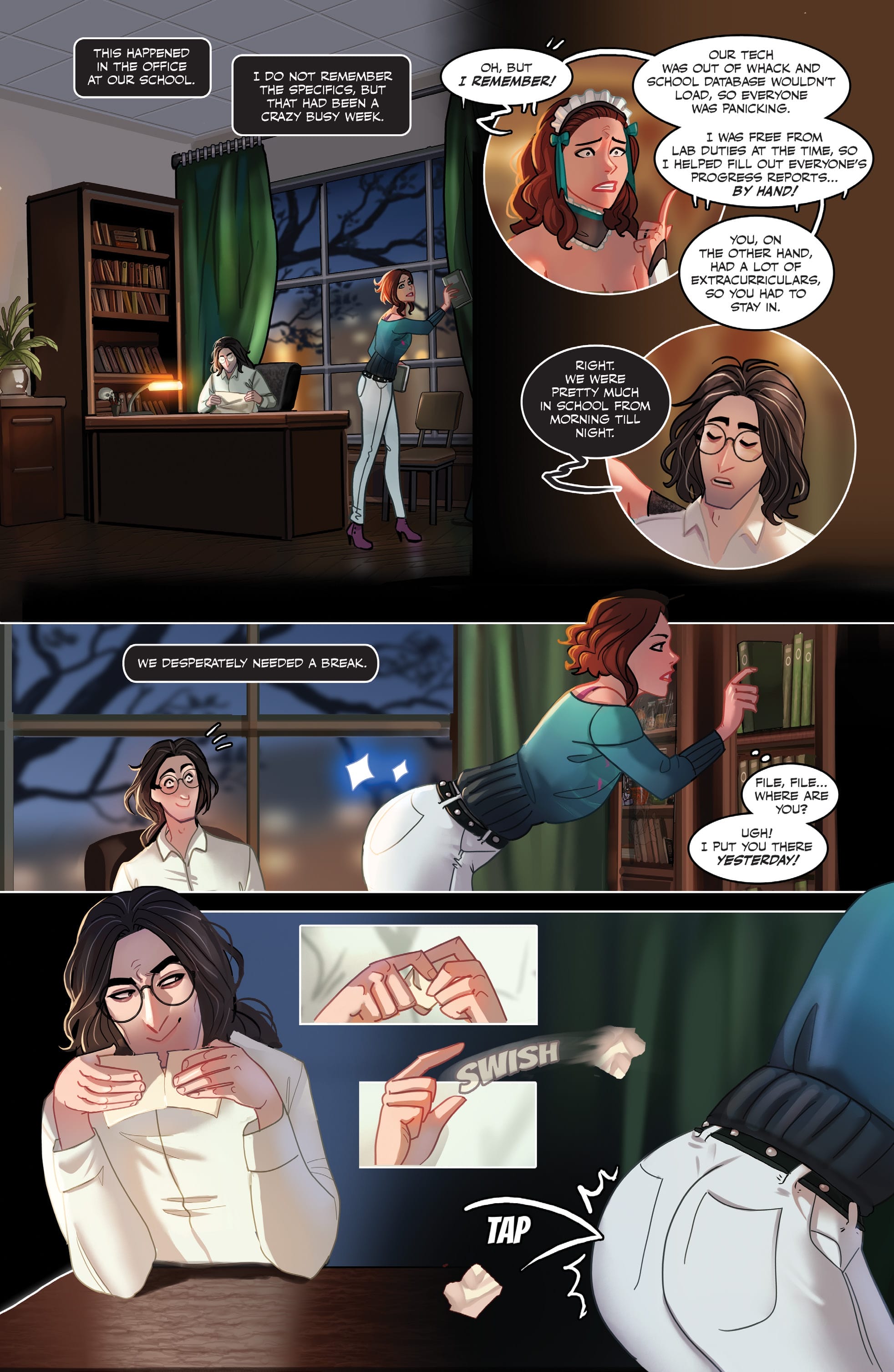 Crimson after Hours [Stjepan Sejic] 1 . Crimson after Hours - Chapter 1 [Stjepan Sejic] – page 107