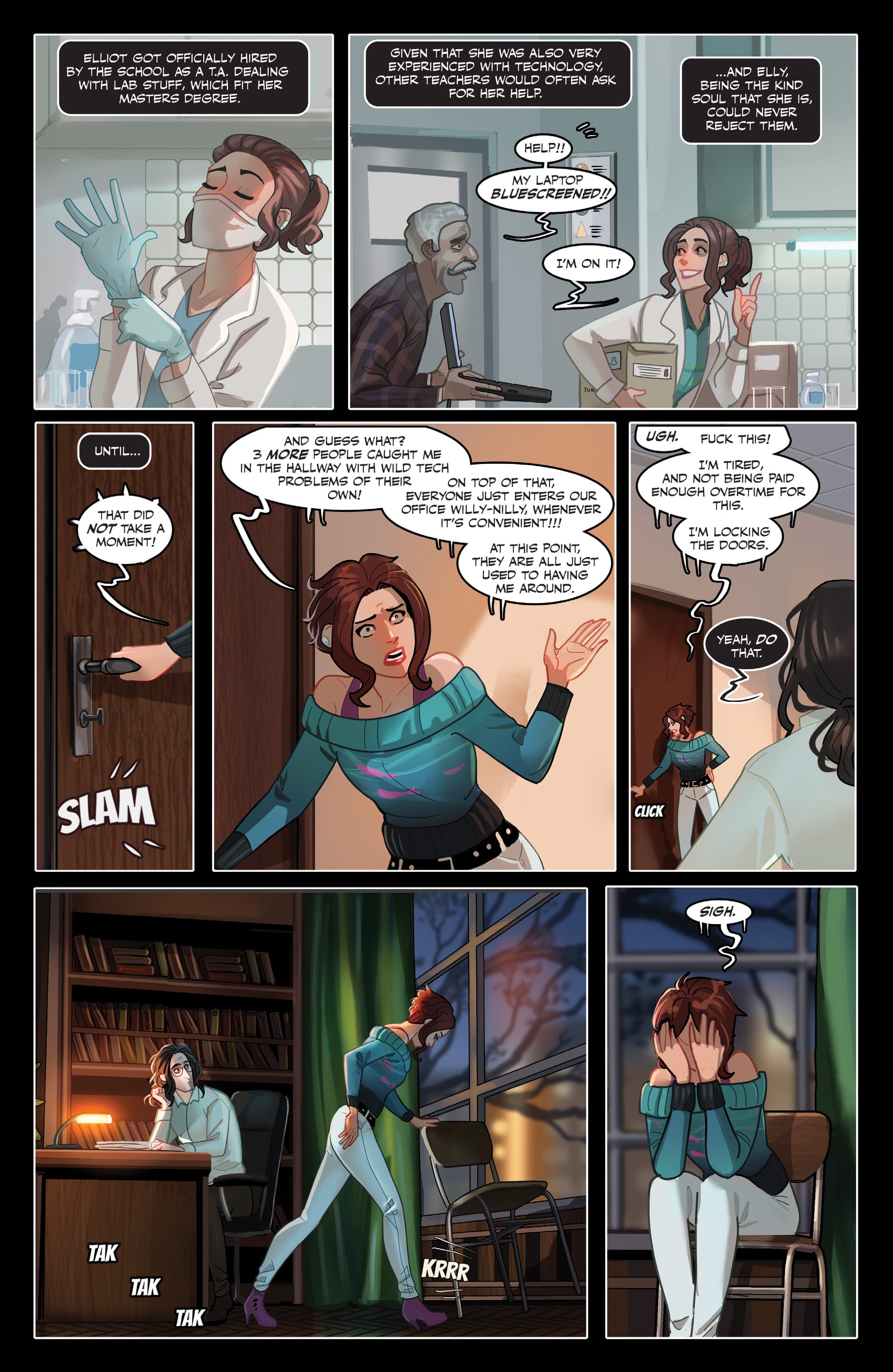 Crimson after Hours [Stjepan Sejic] 1 . Crimson after Hours - Chapter 1 [Stjepan Sejic] – page 110