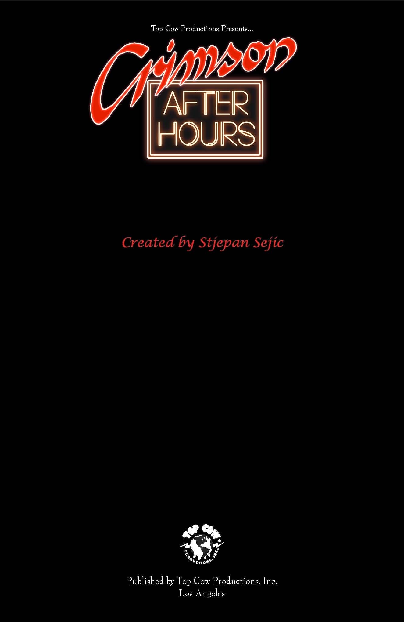 Crimson after Hours [Stjepan Sejic] 1 . Crimson after Hours - Chapter 1 [Stjepan Sejic] – page 2