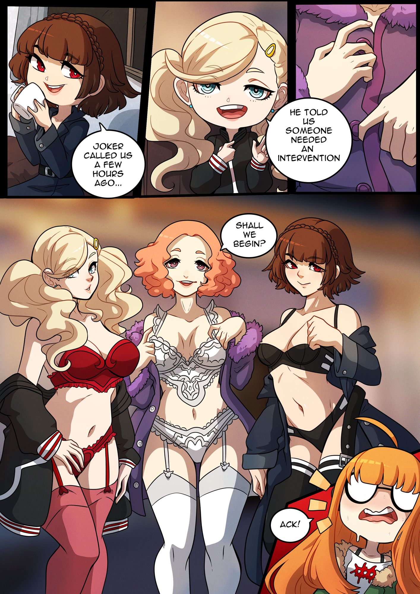 Love Navi (Persona) [Kinkymation] 4 . Love Navi - Sumi - Chapter 4 (Persona) [Kinkymation] – page 26