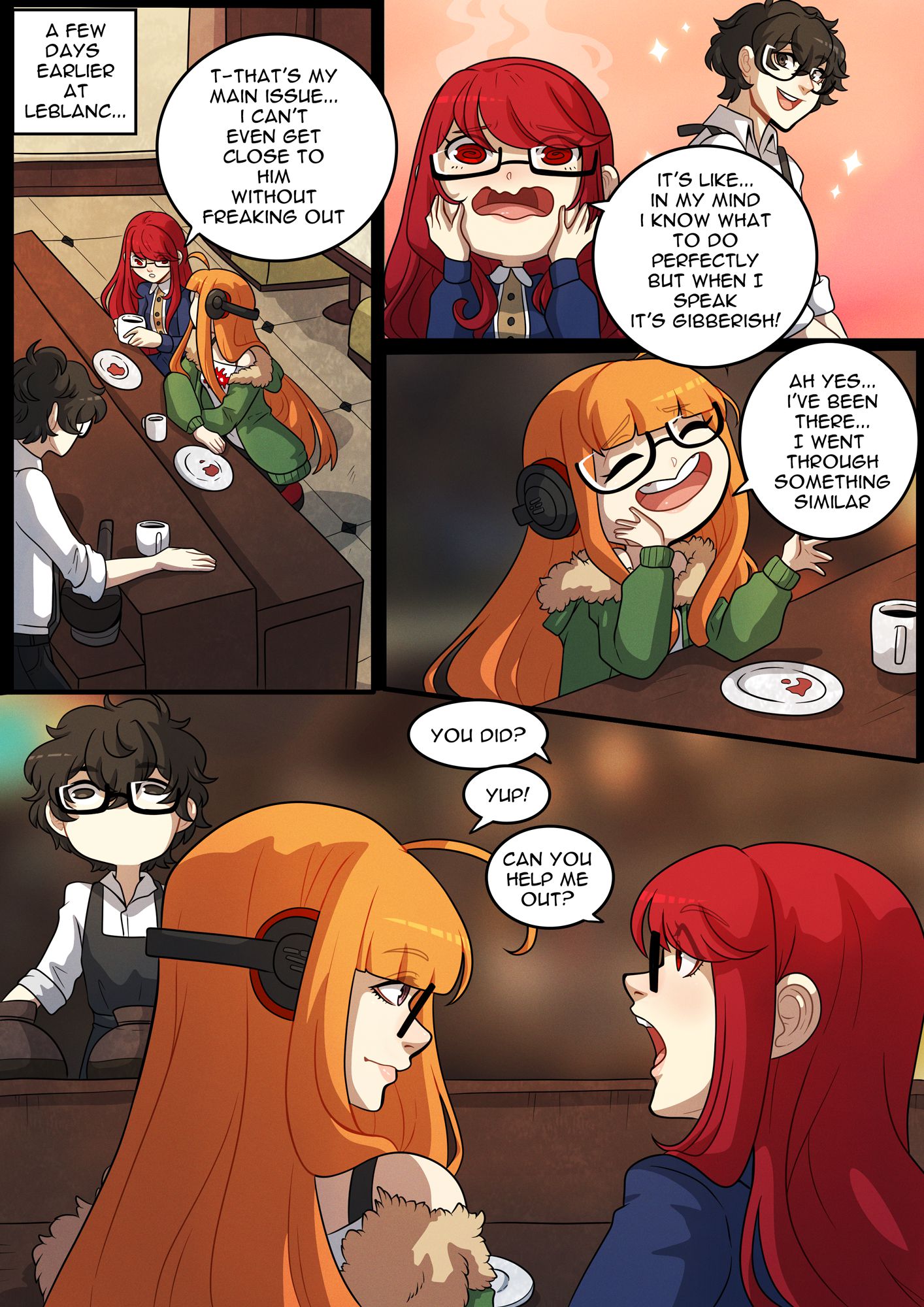 Love Navi (Persona) [Kinkymation] 4 . Love Navi - Sumi - Chapter 4 (Persona) [Kinkymation] – page 4