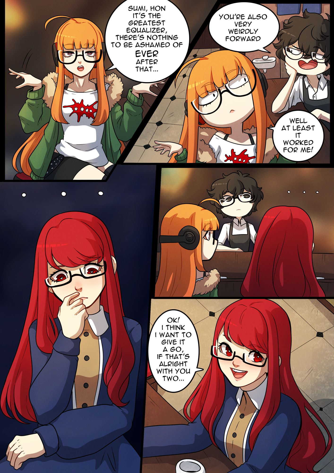 Love Navi (Persona) [Kinkymation] 4 . Love Navi - Sumi - Chapter 4 (Persona) [Kinkymation] – page 6