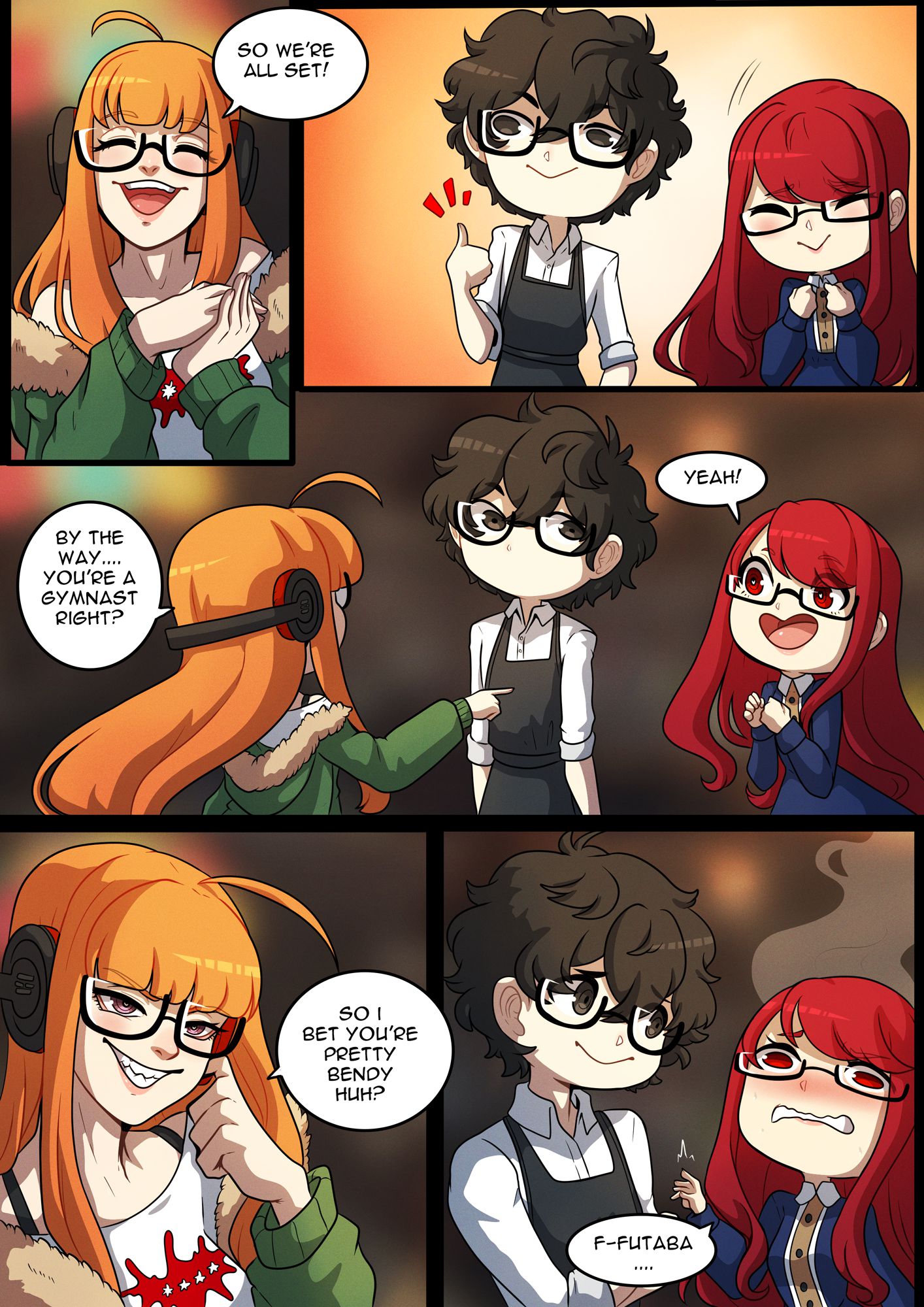 Love Navi (Persona) [Kinkymation] 4 . Love Navi - Sumi - Chapter 4 (Persona) [Kinkymation] – page 7