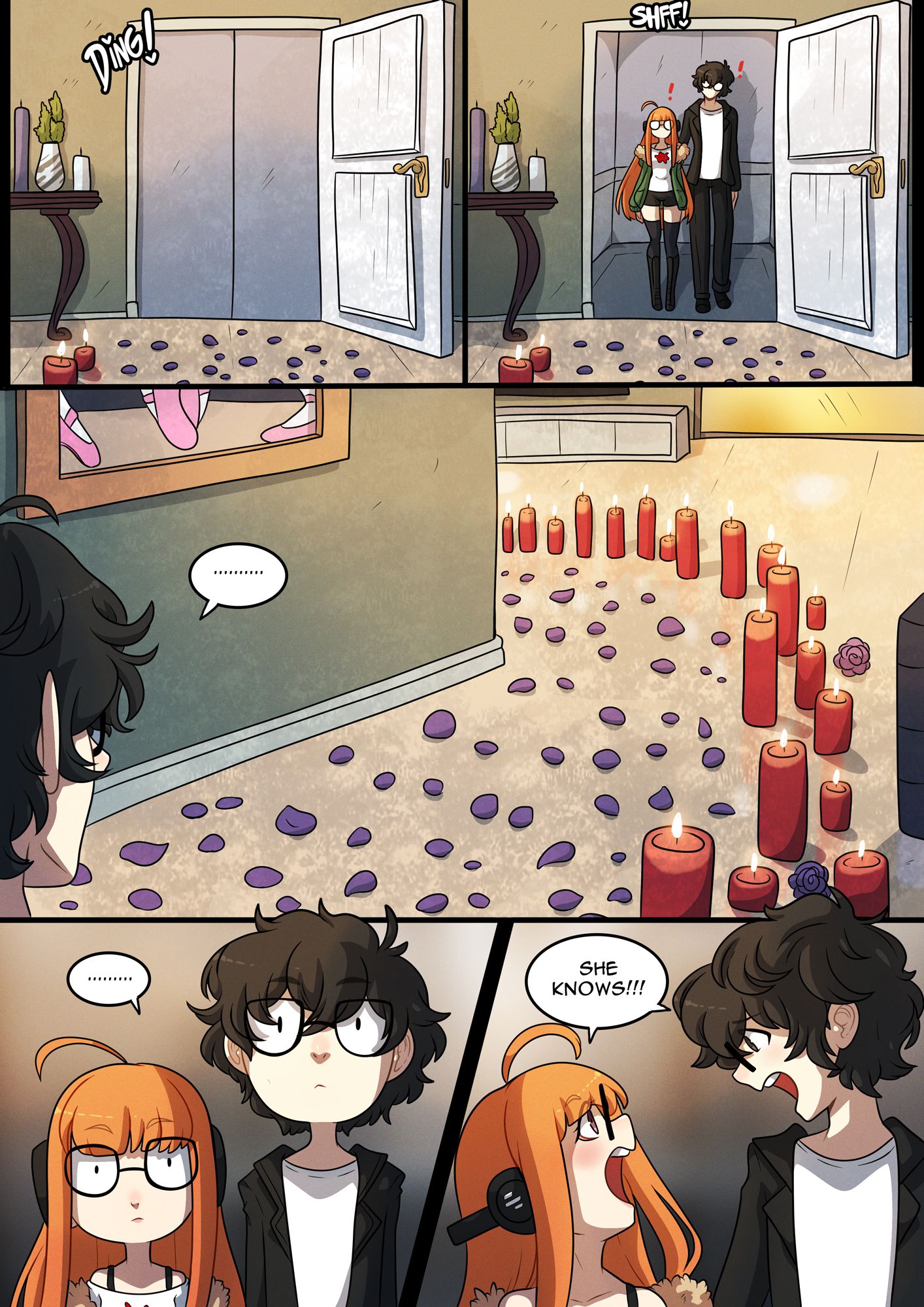 Love Navi (Persona) [Kinkymation] 3 . Love Navi - Haru - Chapter 3 (Persona) [Kinkymation] – page 4