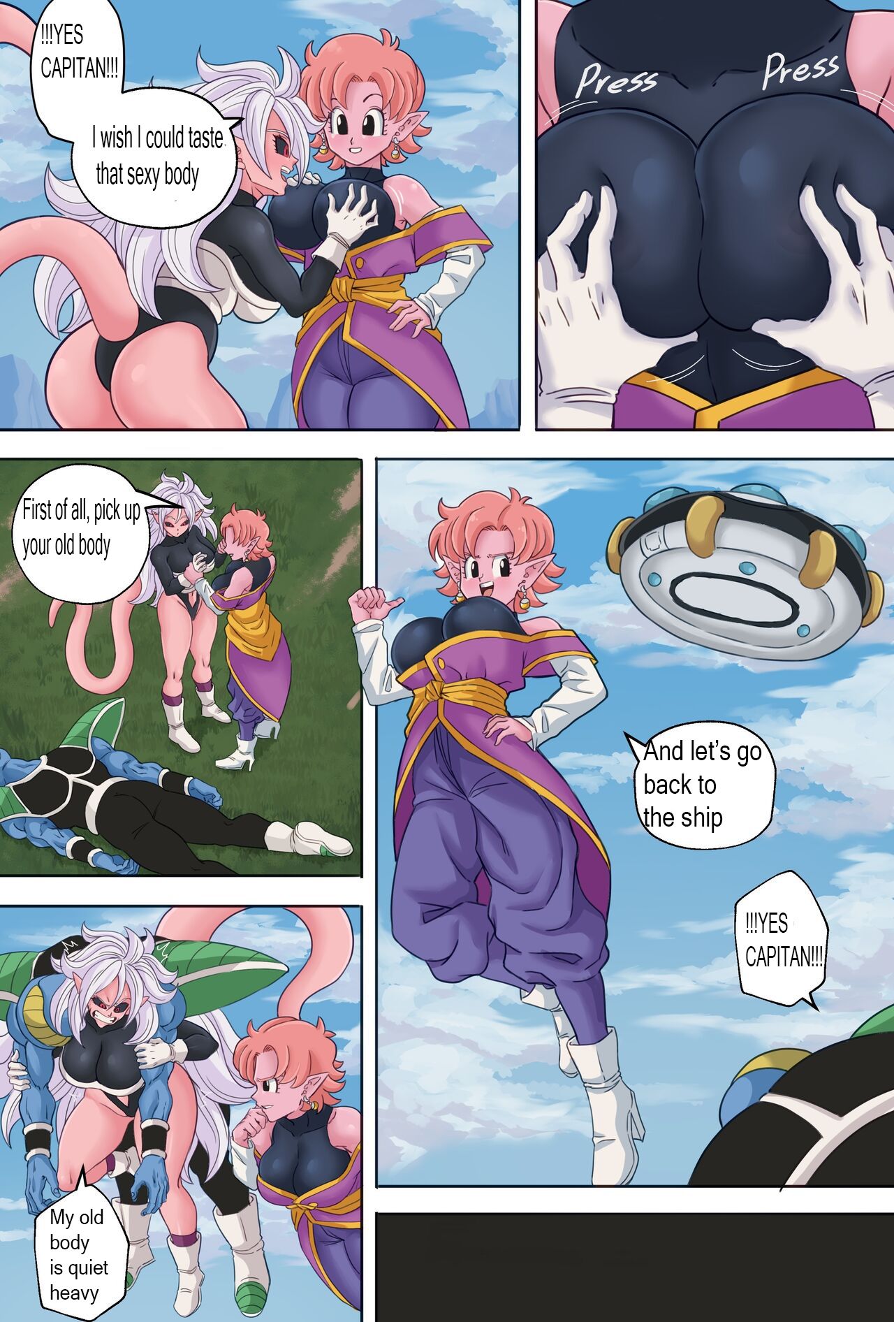 Body Change! (Dragon Ball) [TSFSingularity] 7 . Body Change! - Chapter 7 (Dragon Ball) [TSFSingularity] – page 5