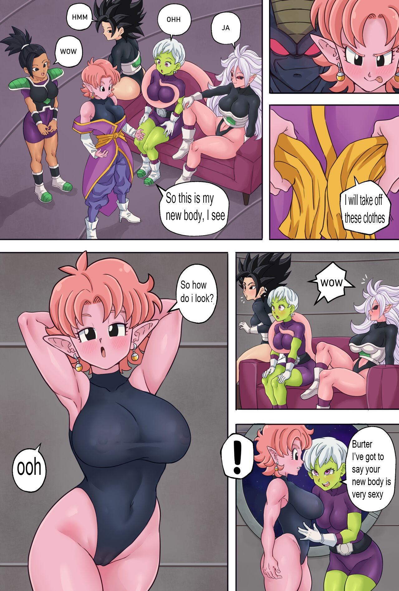 Body Change! (Dragon Ball) [TSFSingularity] 7 . Body Change! - Chapter 7 (Dragon Ball) [TSFSingularity] – page 6