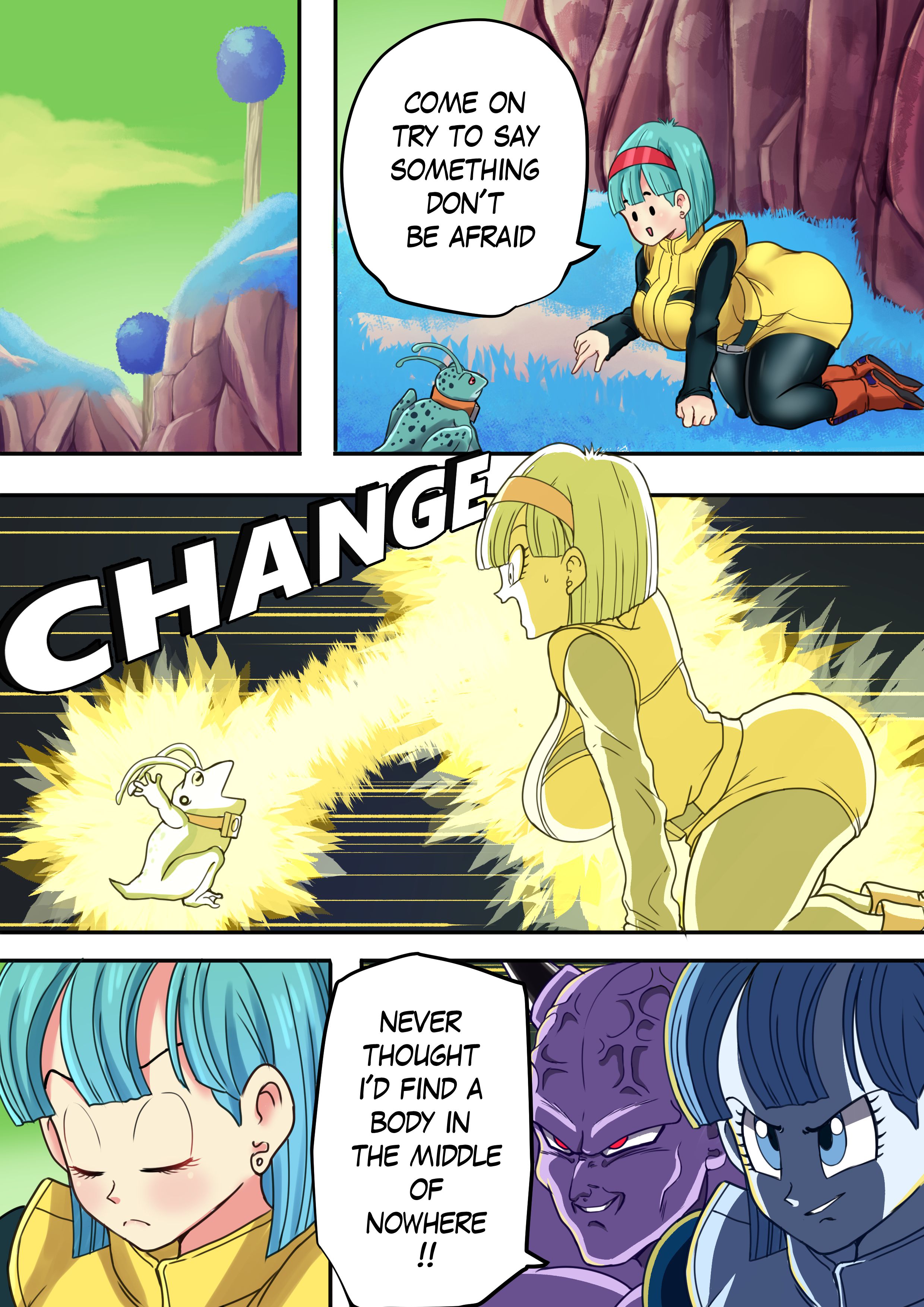 Body Change! (Dragon Ball) [TSFSingularity] 1 . Body Change! - Chapter 1 (Dragon Ball) [TSFSingularity] – page 17