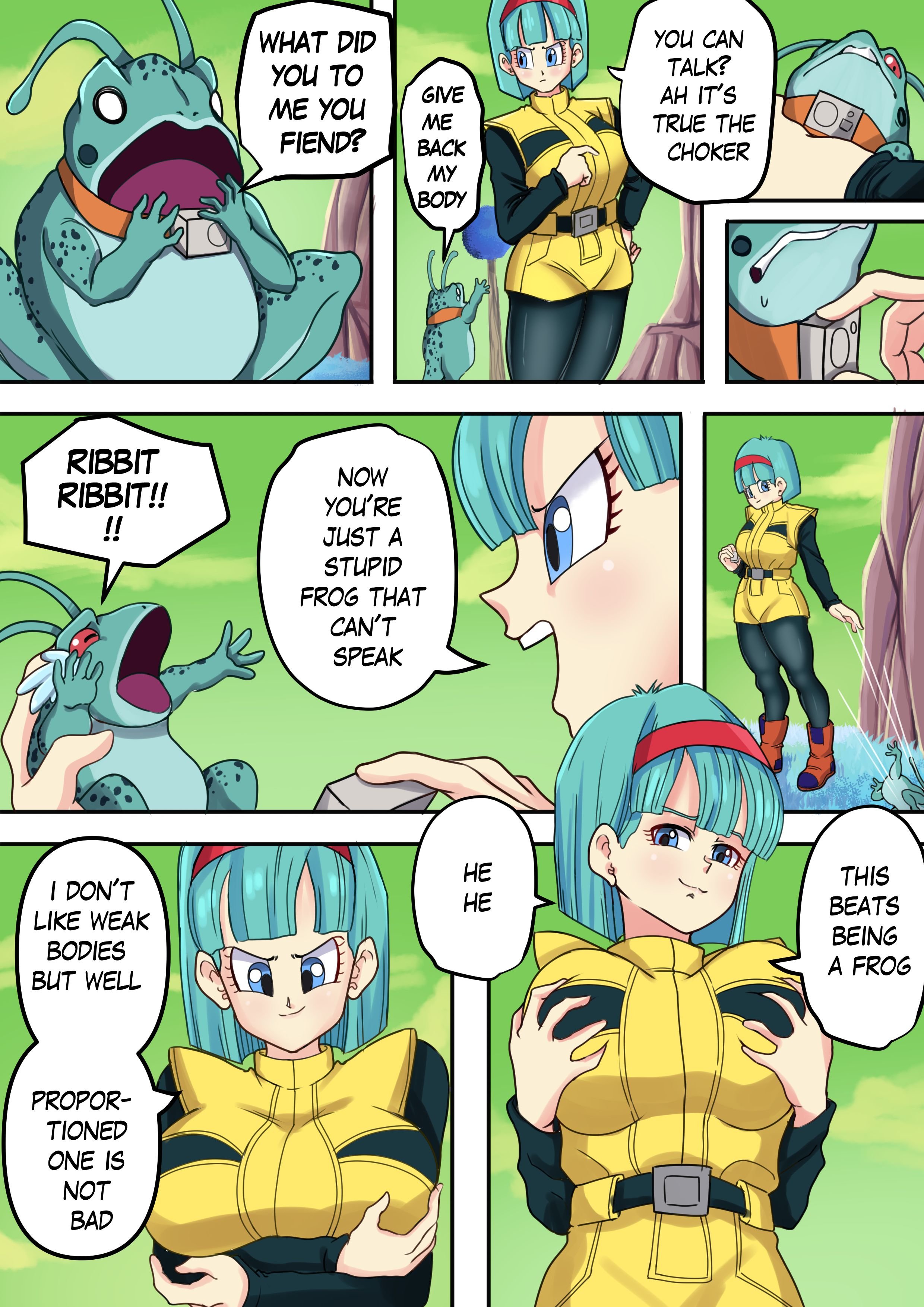 Body Change! (Dragon Ball) [TSFSingularity] 1 . Body Change! - Chapter 1 (Dragon Ball) [TSFSingularity] – page 18