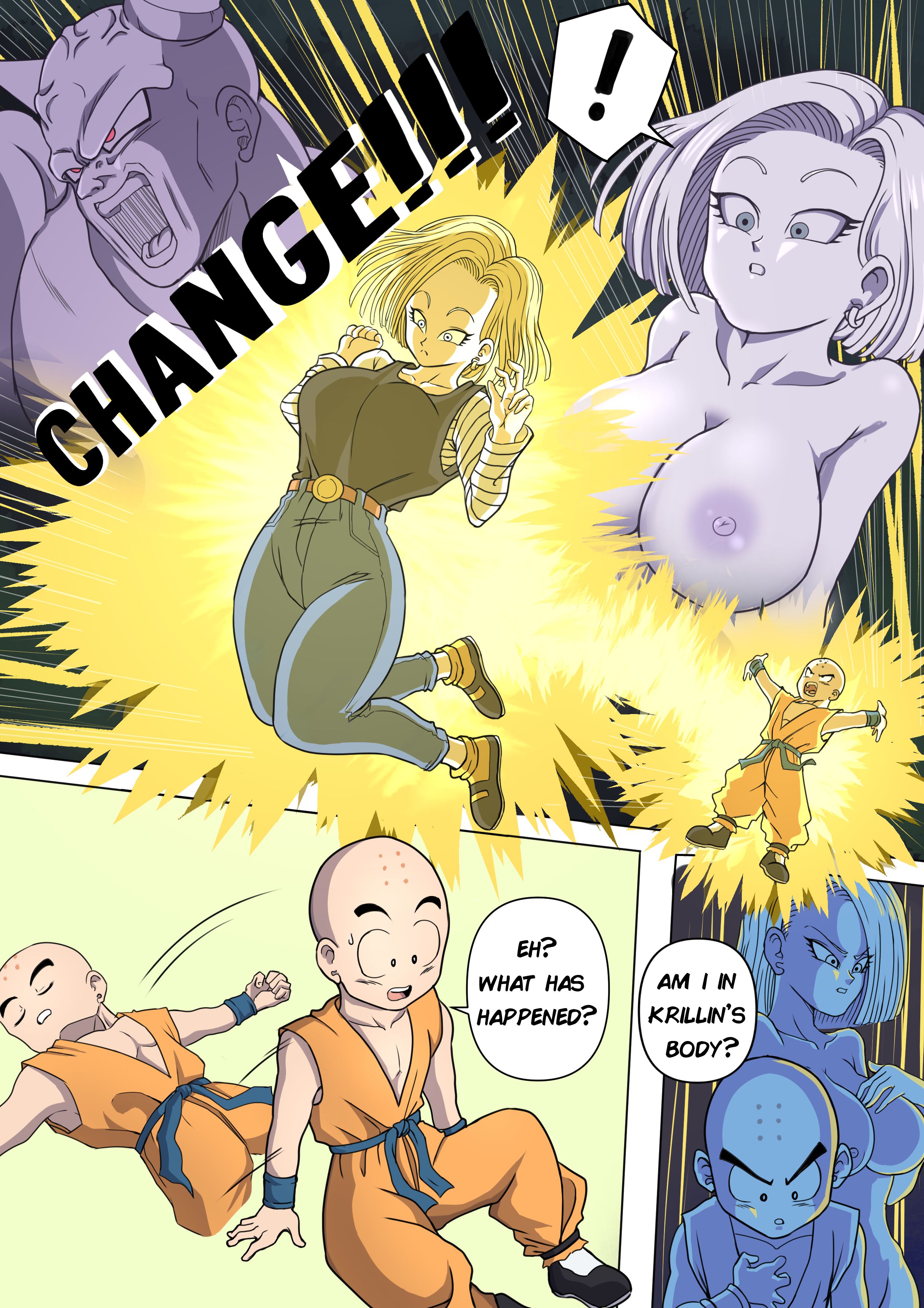Body Change! (Dragon Ball) [TSFSingularity] 1 . Body Change! - Chapter 1 (Dragon Ball) [TSFSingularity] – page 2