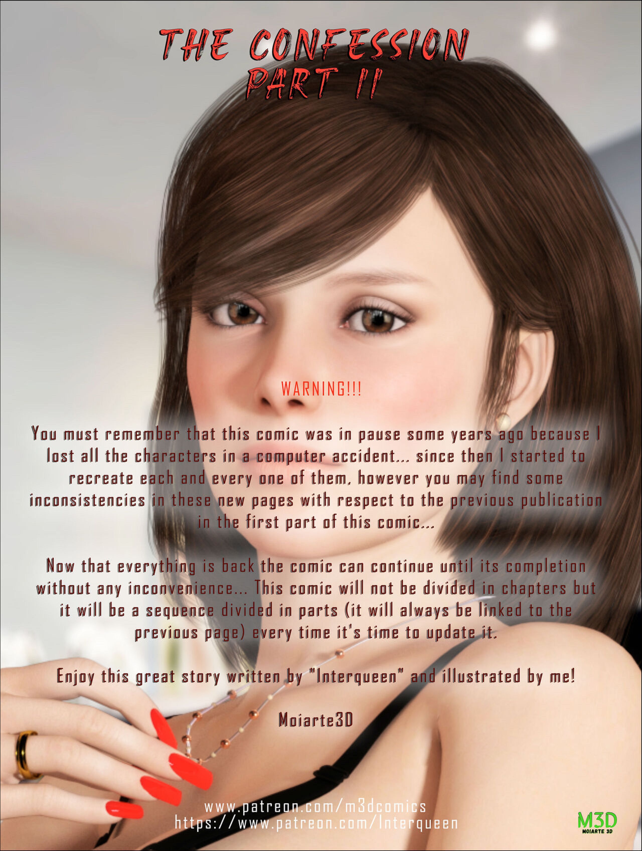 The Confession [Moiarte3D] 2 . The Confession - Chapter 2 [Moiarte3D] – page 1