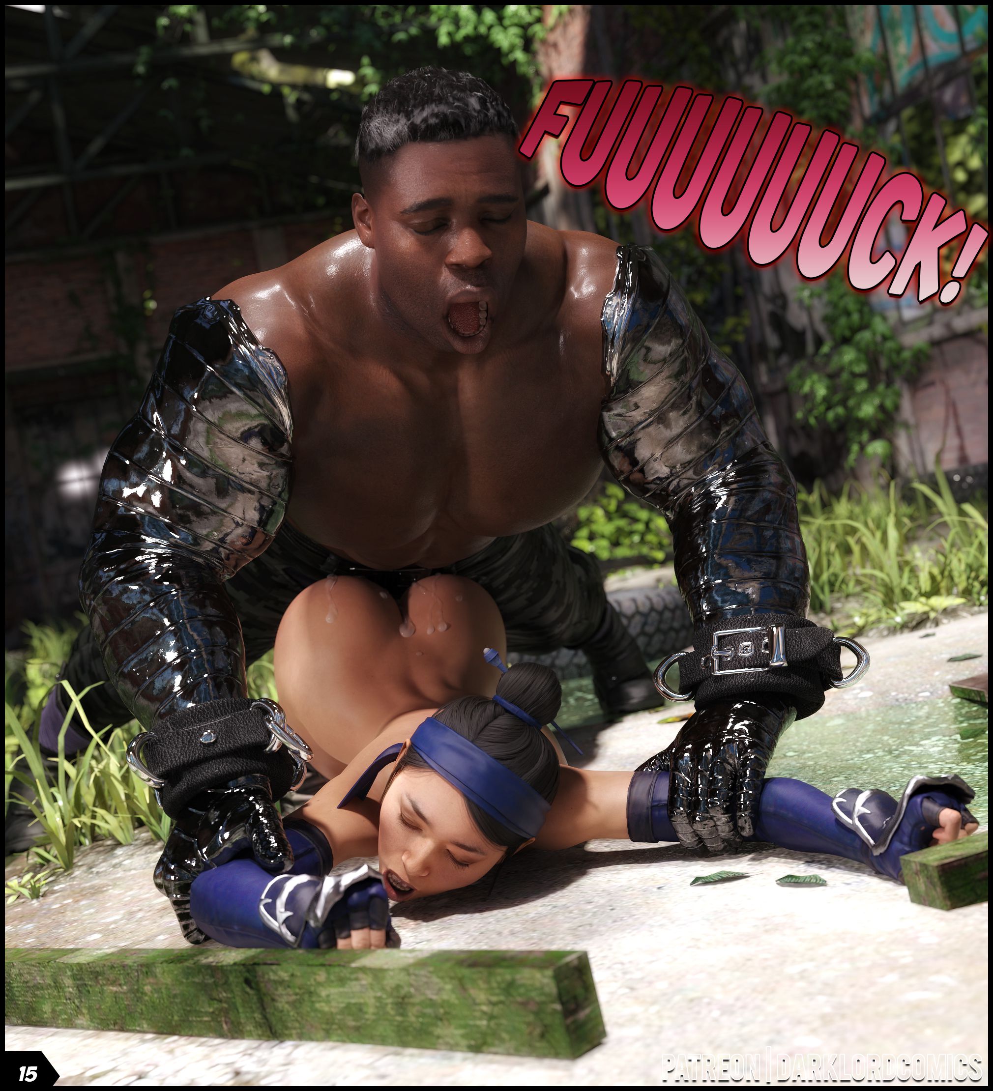 Kitana VS Jax (Mortal Kombat) [Darklord] 1 . Kitana VS Jax - Chapter 1 (Mortal Kombat) [Darklord] – page 15