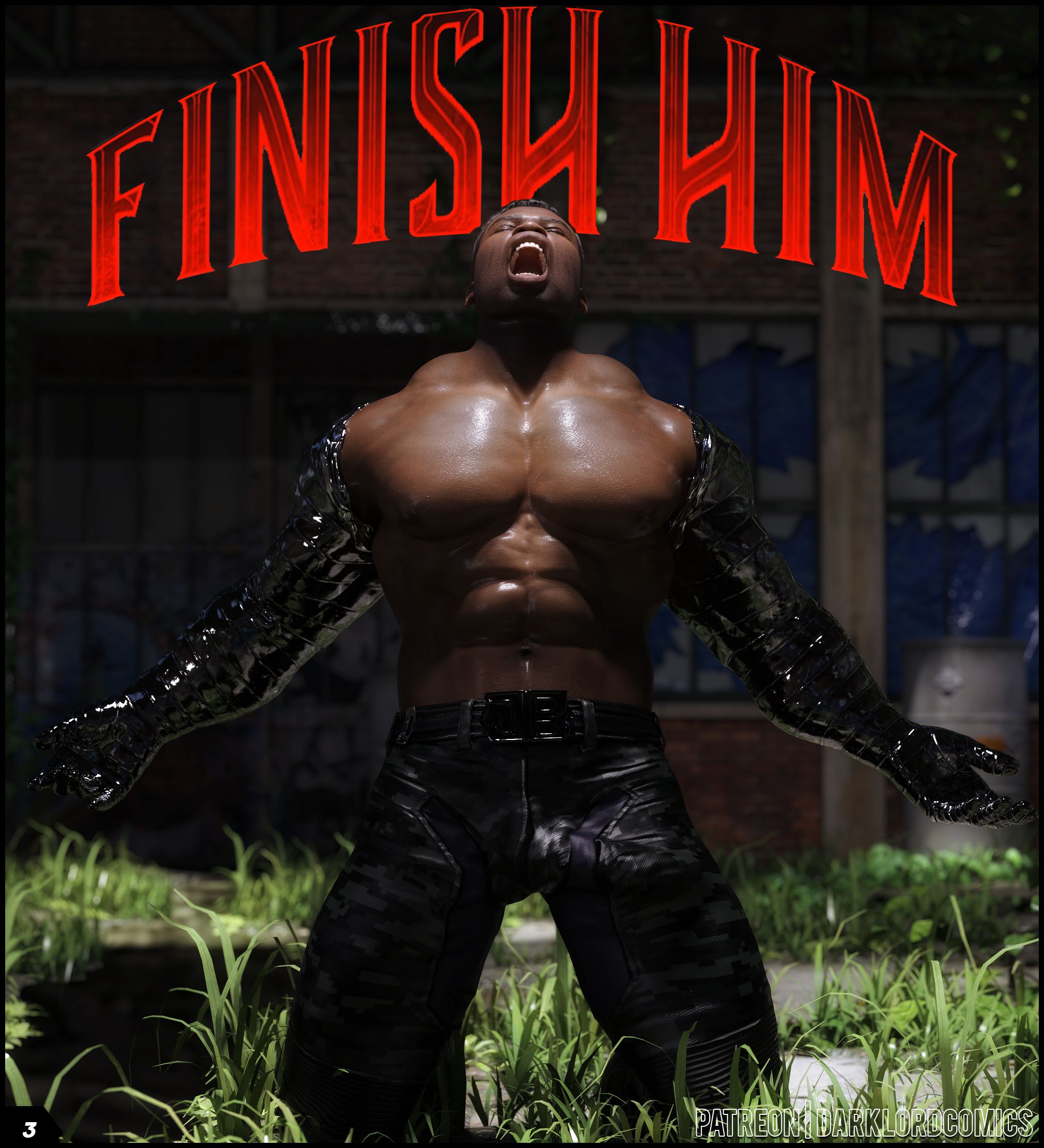 Kitana VS Jax (Mortal Kombat) [Darklord] 1 . Kitana VS Jax - Chapter 1 (Mortal Kombat) [Darklord] – page 3