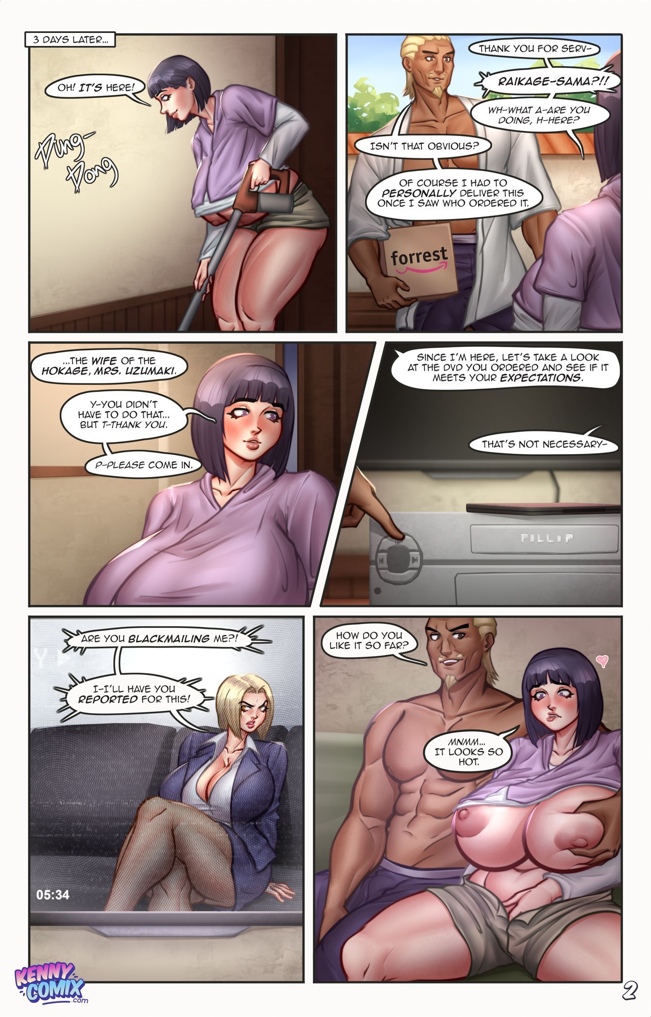 Special Delivery (Naruto) [KennyComix] 1 . Special Delivery - Chapter 1 (Naruto) [KennyComix] – page 3