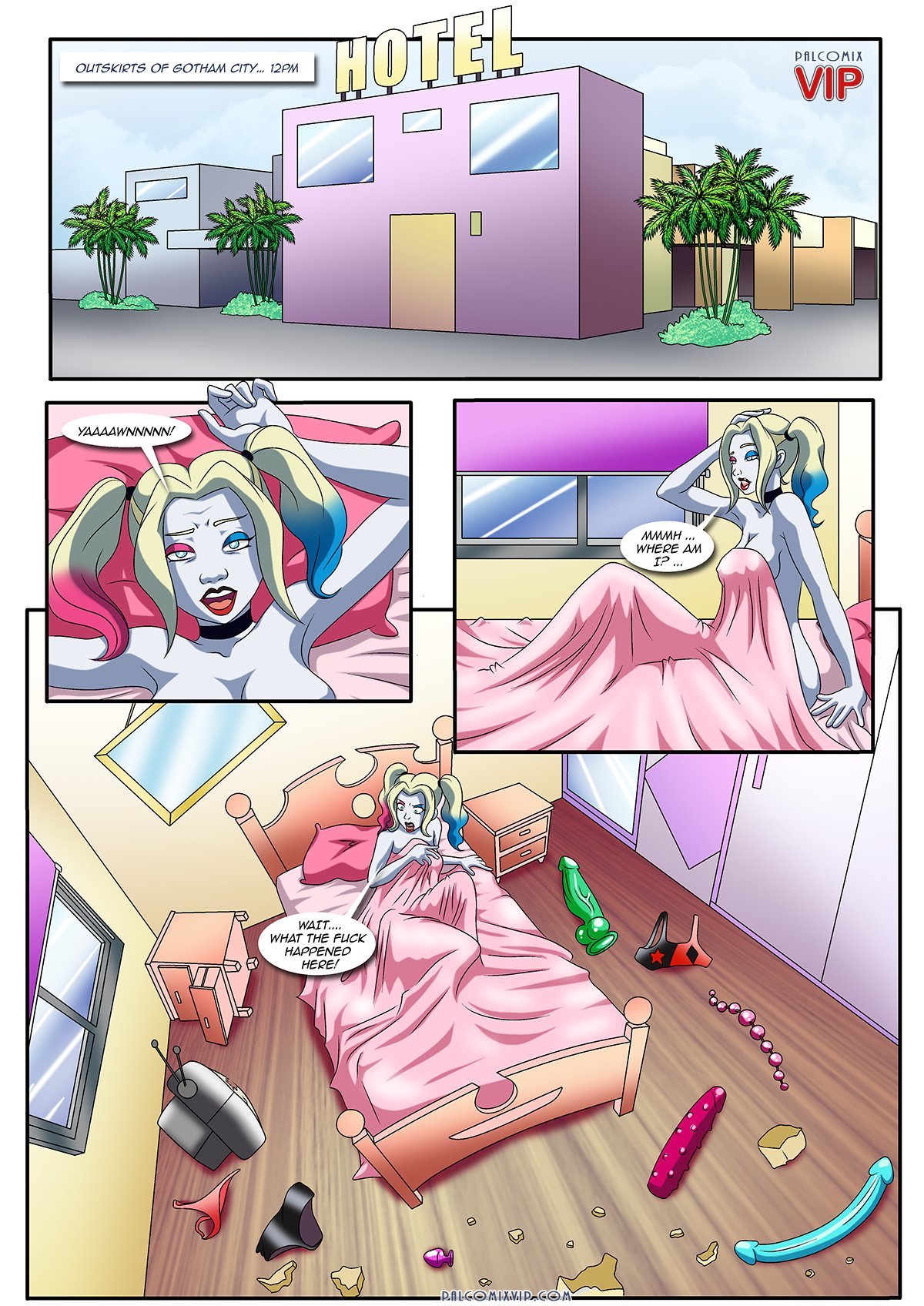 Crazy Honeymoon (Batman) [Palcomix] 1 . Crazy Honeymoon - Chapter 1 (Batman) [Palcomix] – page 2