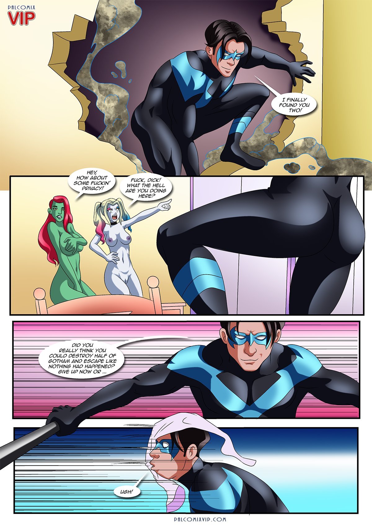 Crazy Honeymoon (Batman) [Palcomix] 1 . Crazy Honeymoon - Chapter 1 (Batman) [Palcomix] – page 8
