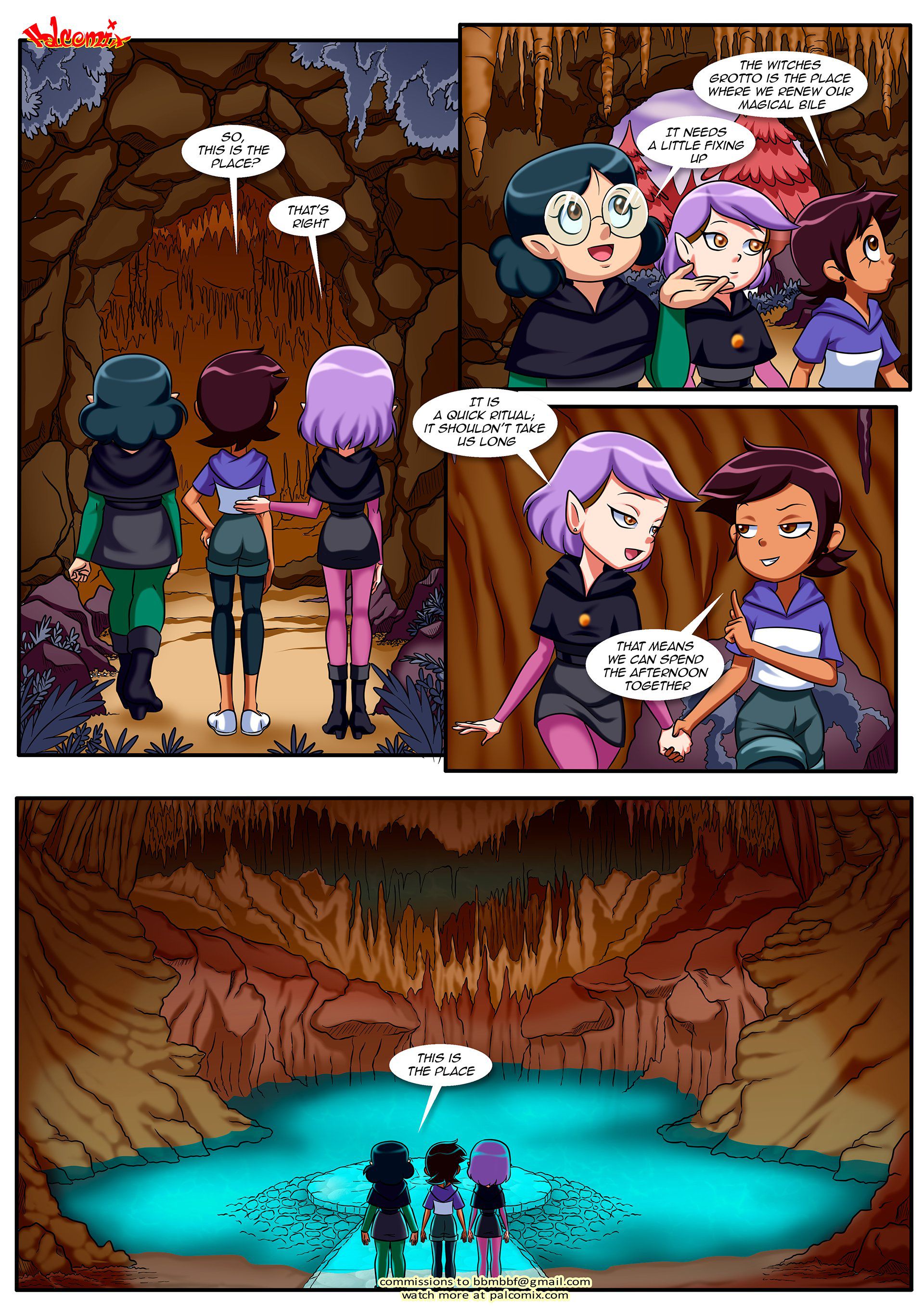 Witch’s Grotto (The Owl House) [Palcomix] 1 . Witch's Grotto - Chapter 1 (The Owl House) [Palcomix] – page 2