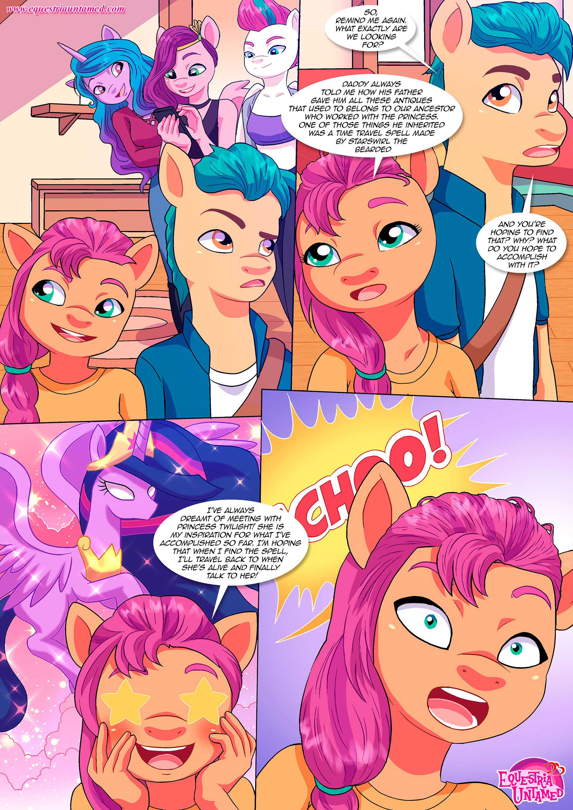 Lesson For The Generations (My Little Pony: A New Generation) [Palcomix] 1 . Lesson For The Generations - Chapter 1 (My Little Pony: A New Generation) [Palcomix] – page 2