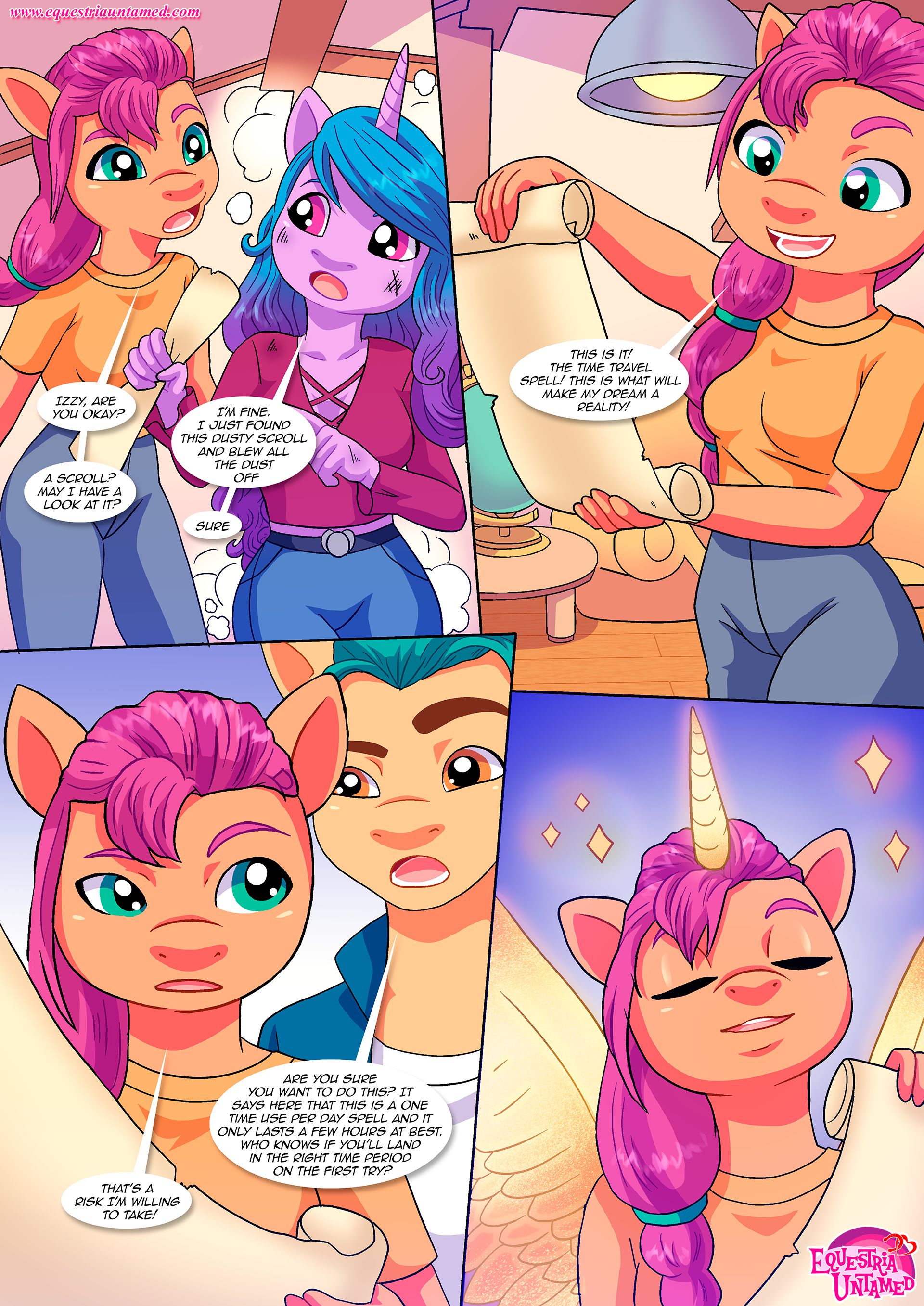 Lesson For The Generations (My Little Pony: A New Generation) [Palcomix] 1 . Lesson For The Generations - Chapter 1 (My Little Pony: A New Generation) [Palcomix] – page 3
