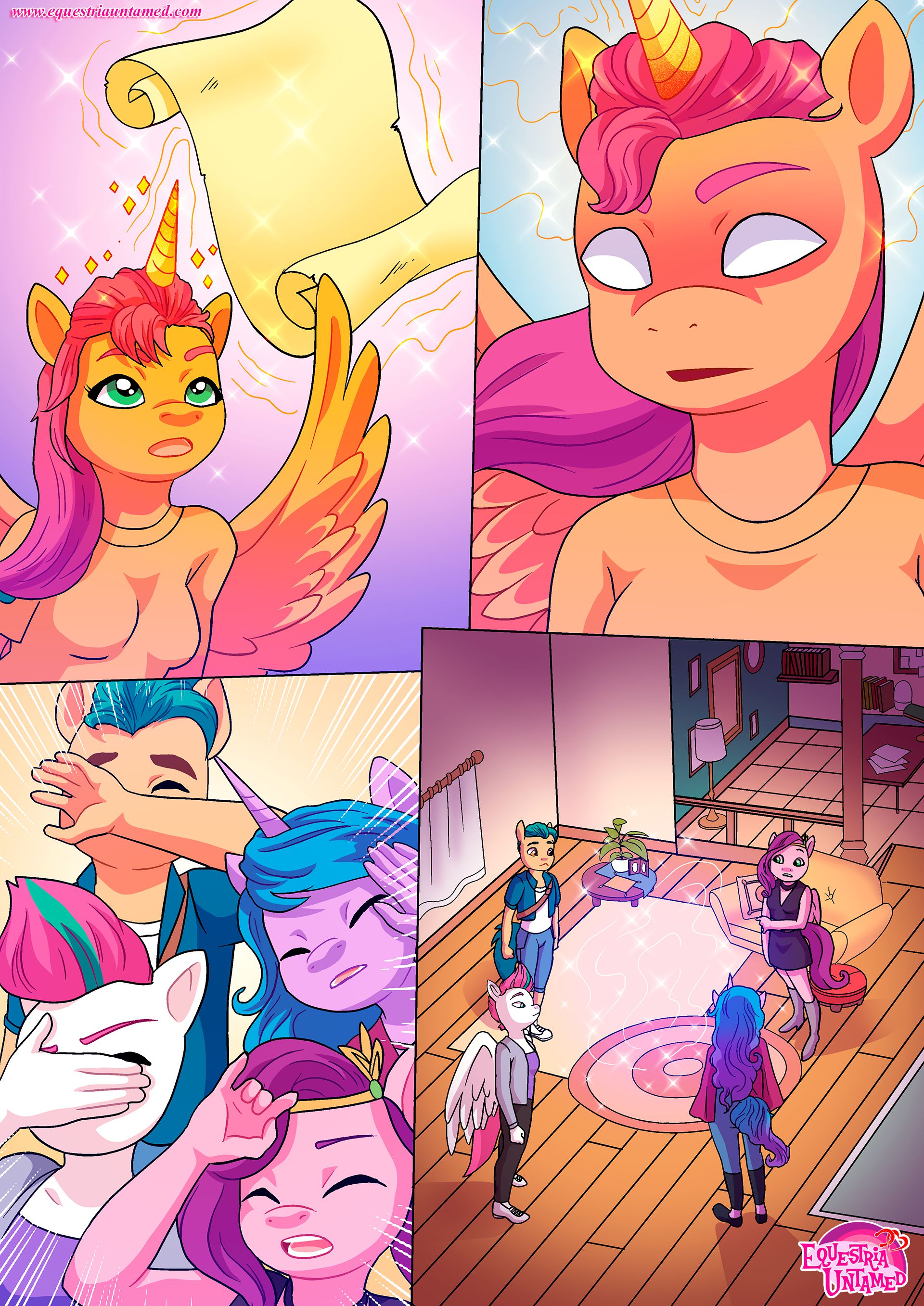 Lesson For The Generations (My Little Pony: A New Generation) [Palcomix] 1 . Lesson For The Generations - Chapter 1 (My Little Pony: A New Generation) [Palcomix] – page 4