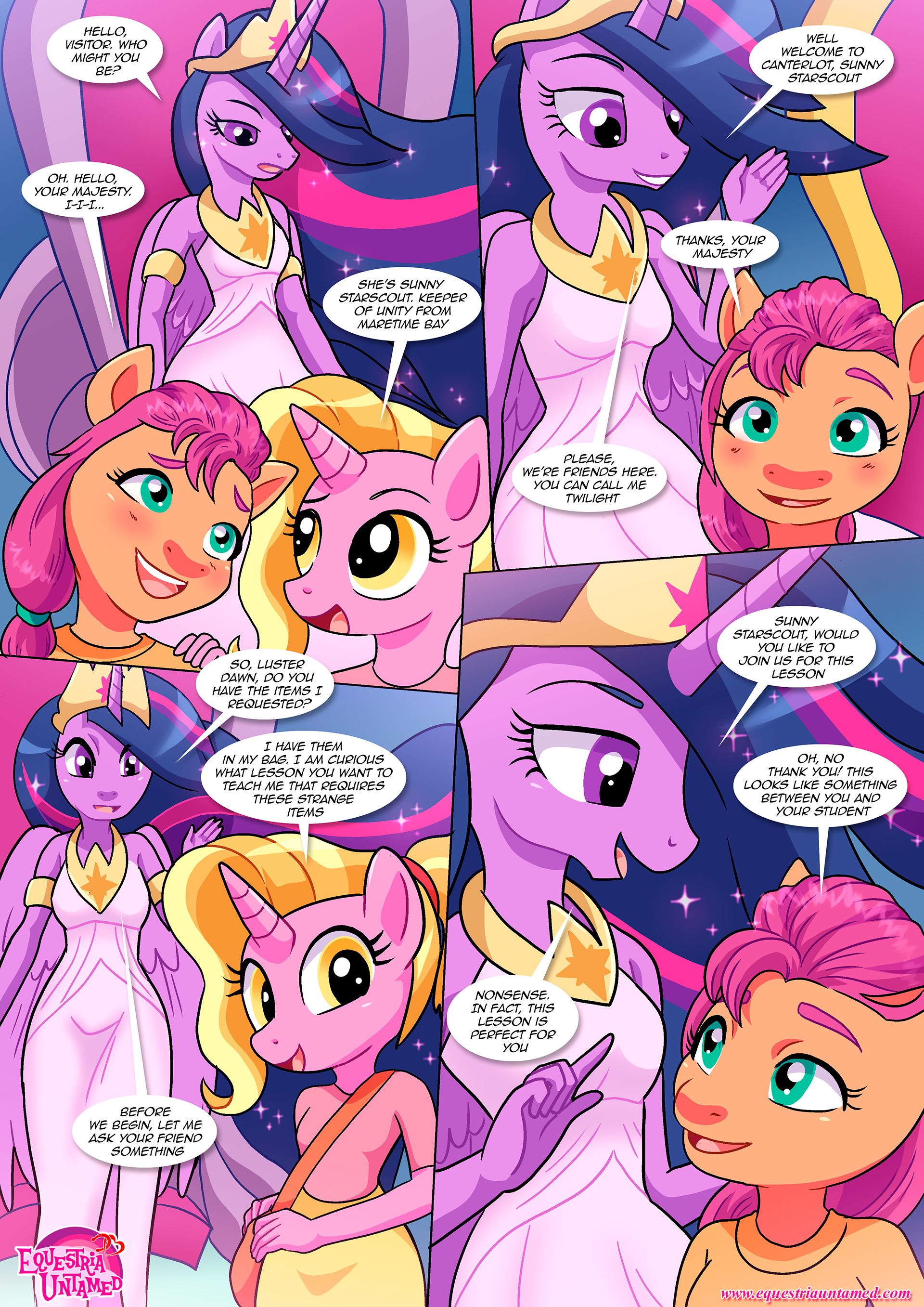 Lesson For The Generations (My Little Pony: A New Generation) [Palcomix] 1 . Lesson For The Generations - Chapter 1 (My Little Pony: A New Generation) [Palcomix] – page 9