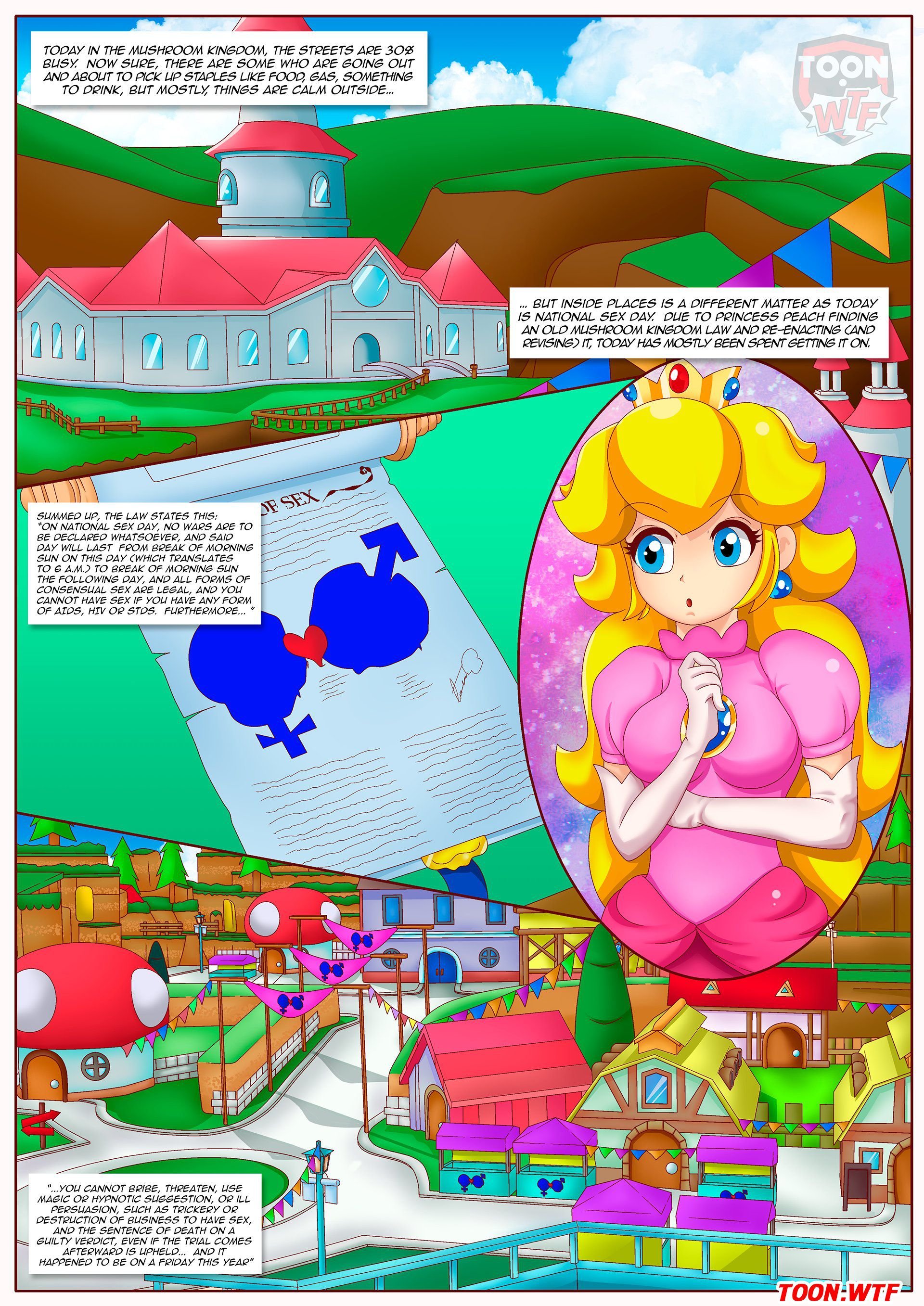 Sex Day (Mario Series) [Palcomix] 1 . Sex Day - Chapter 1 (Mario Series) [Palcomix] – page 2