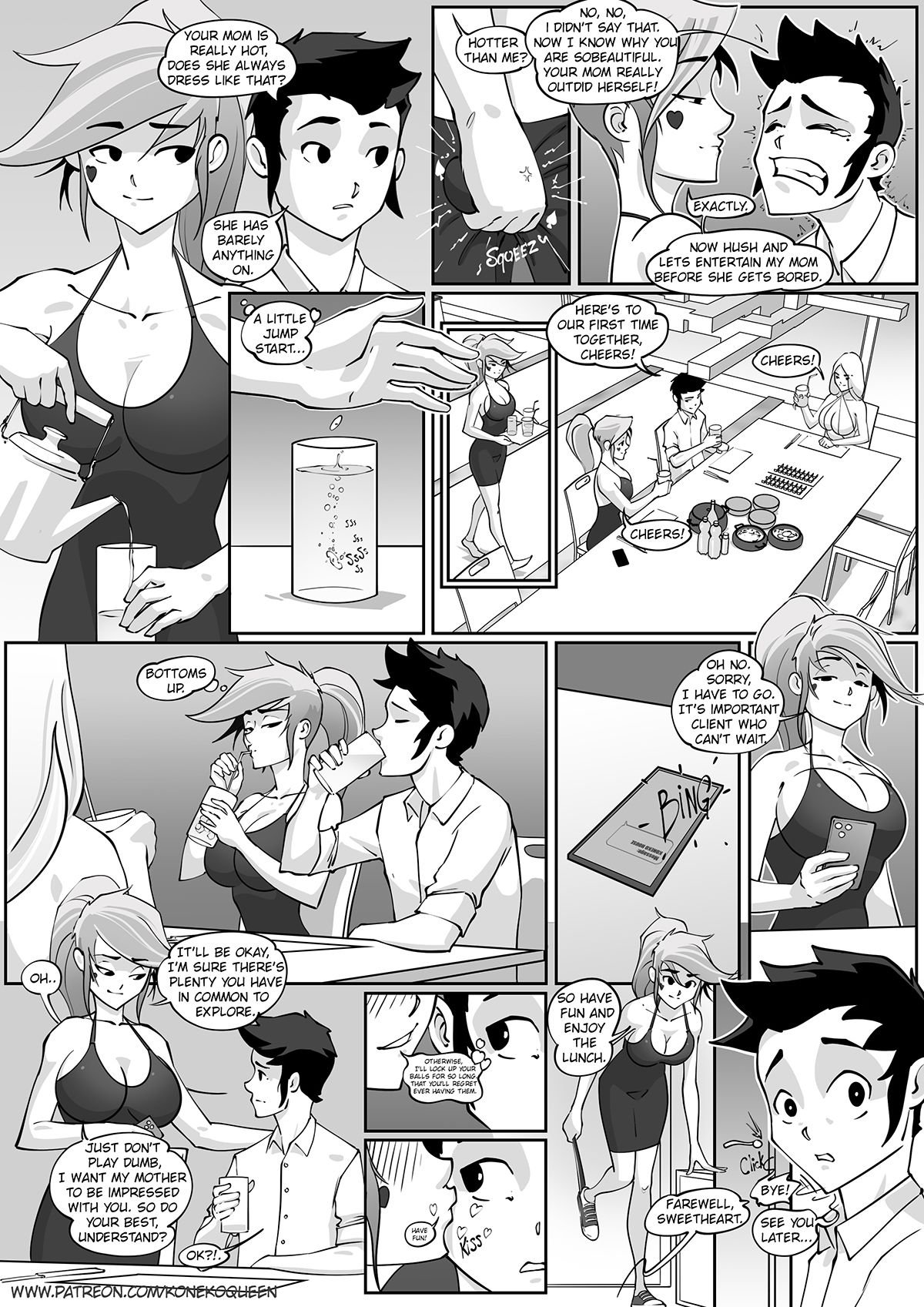 First Time With a New Friend [Koneko Queen] 4 . Left A Good Impression - Chapter 4 [Koneko Queen] – page 6