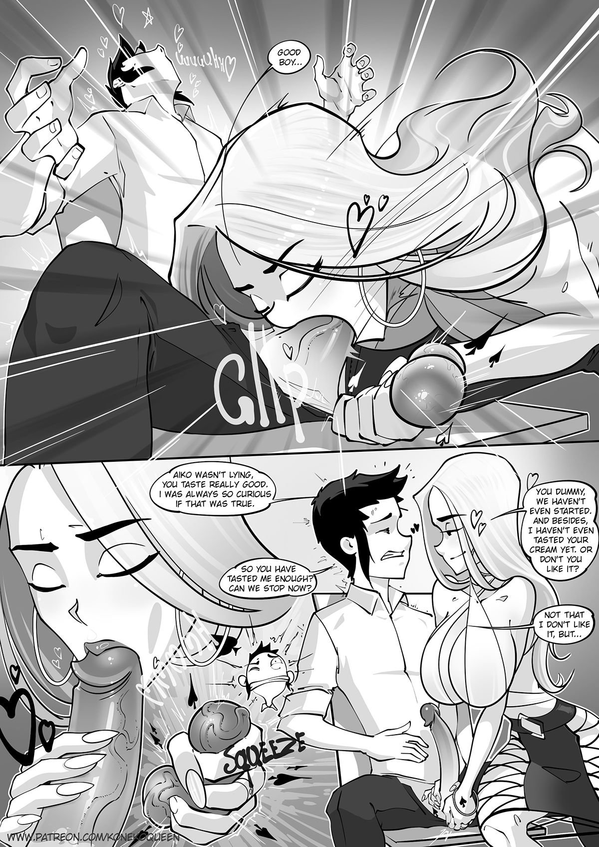First Time With a New Friend [Koneko Queen] 4 . Left A Good Impression - Chapter 4 [Koneko Queen] – page 9