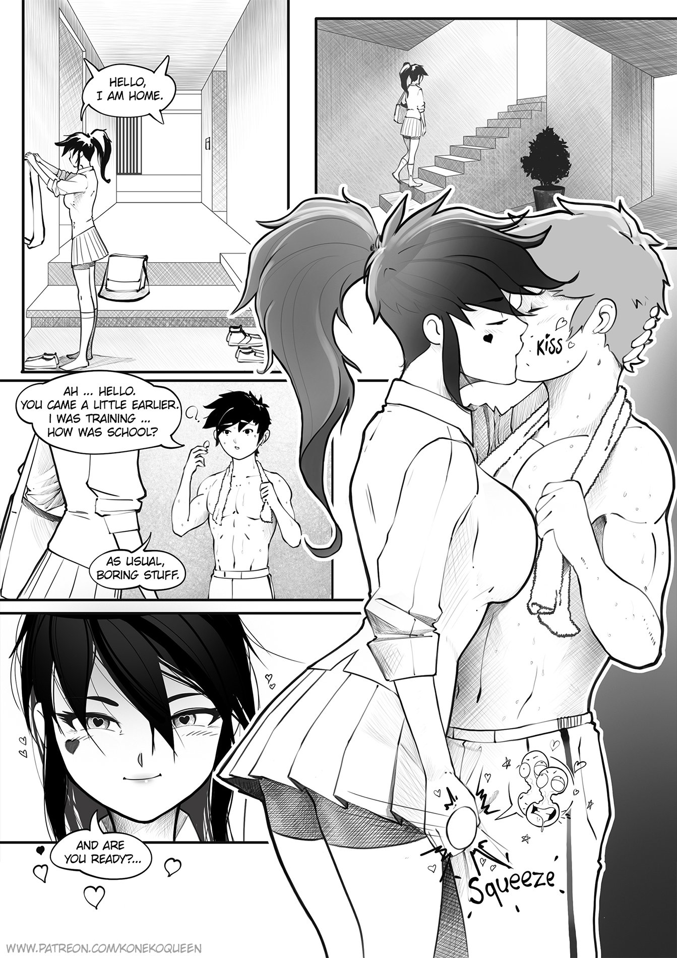 First Time With a New Friend [Koneko Queen] 1 . First Time With a New Friend - Chapter 1 [Koneko Queen] – page 2