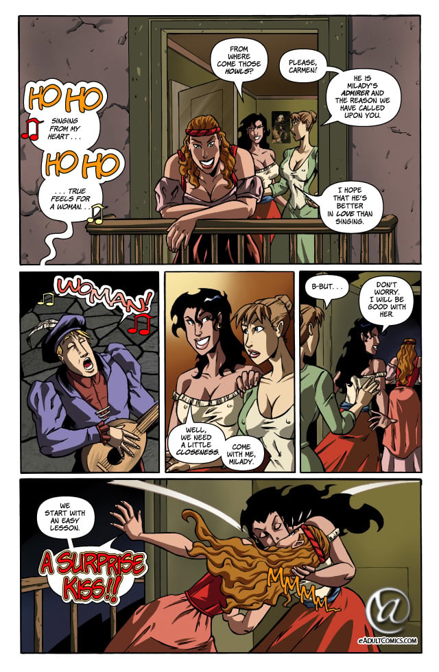 Lady Lynn – The Jongleur [eAdultComics] 1 . Lady Lynn - The Jongleur - Chapter 1 [eAdultComics] – page 4