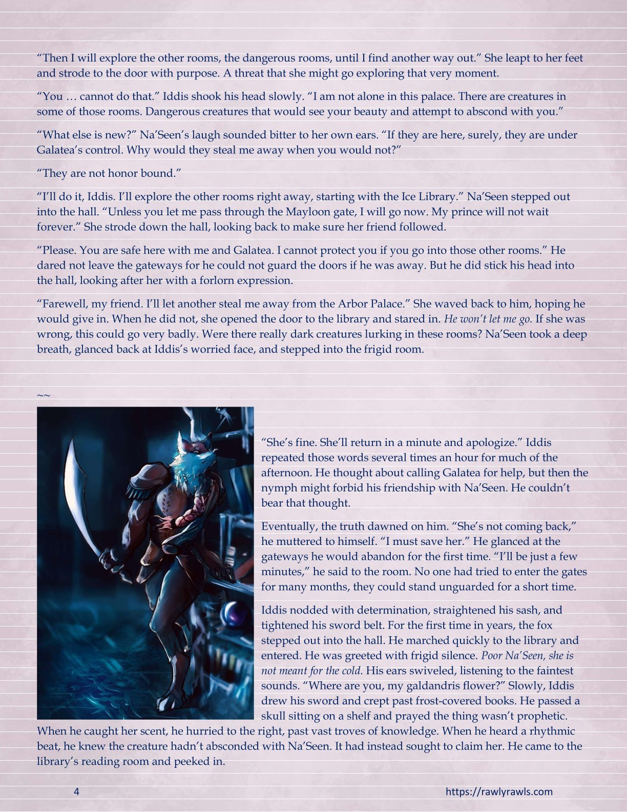 Princess Na’Seen [RawlyRawls , Heall] 4 . Princess Na'Seen - Chapter 4 [RawlyRawls , Heall] – page 4