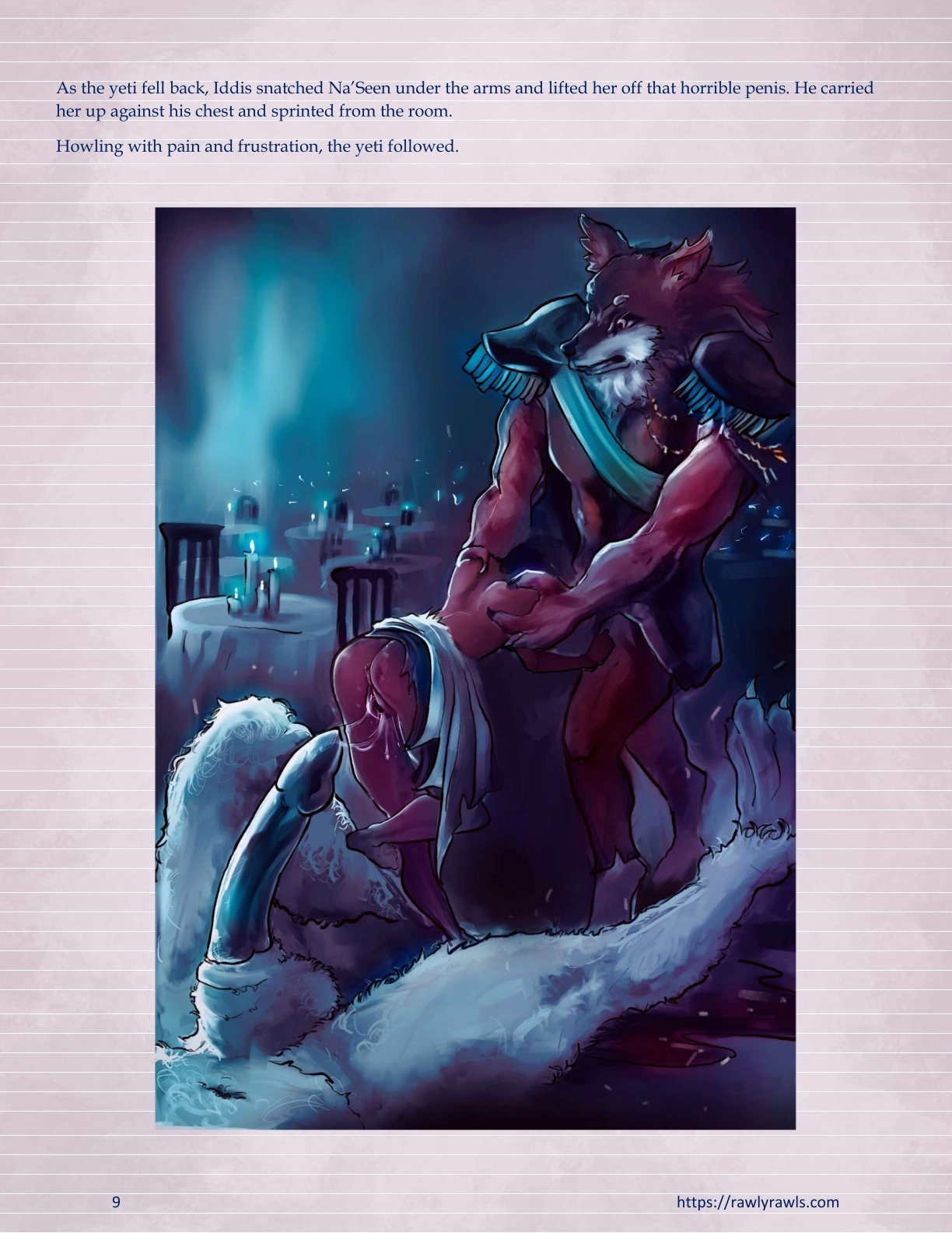Princess Na’Seen [RawlyRawls , Heall] 4 . Princess Na'Seen - Chapter 4 [RawlyRawls , Heall] – page 9