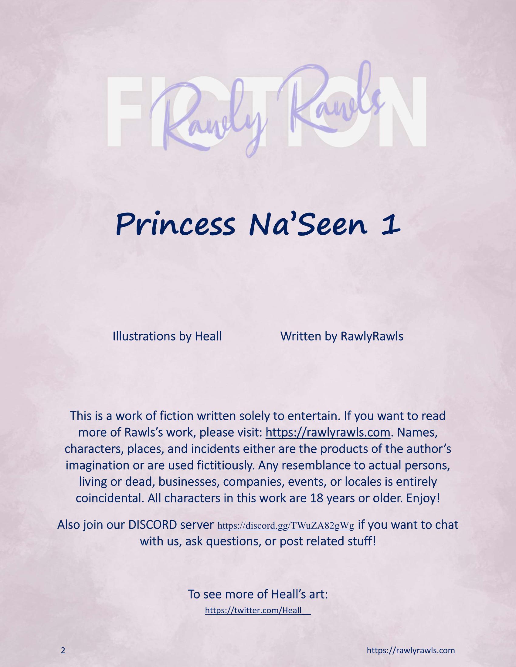 Princess Na’Seen [RawlyRawls , Heall] 1 . Princess Na'Seen - Chapter 1 [RawlyRawls , Heall] – page 2