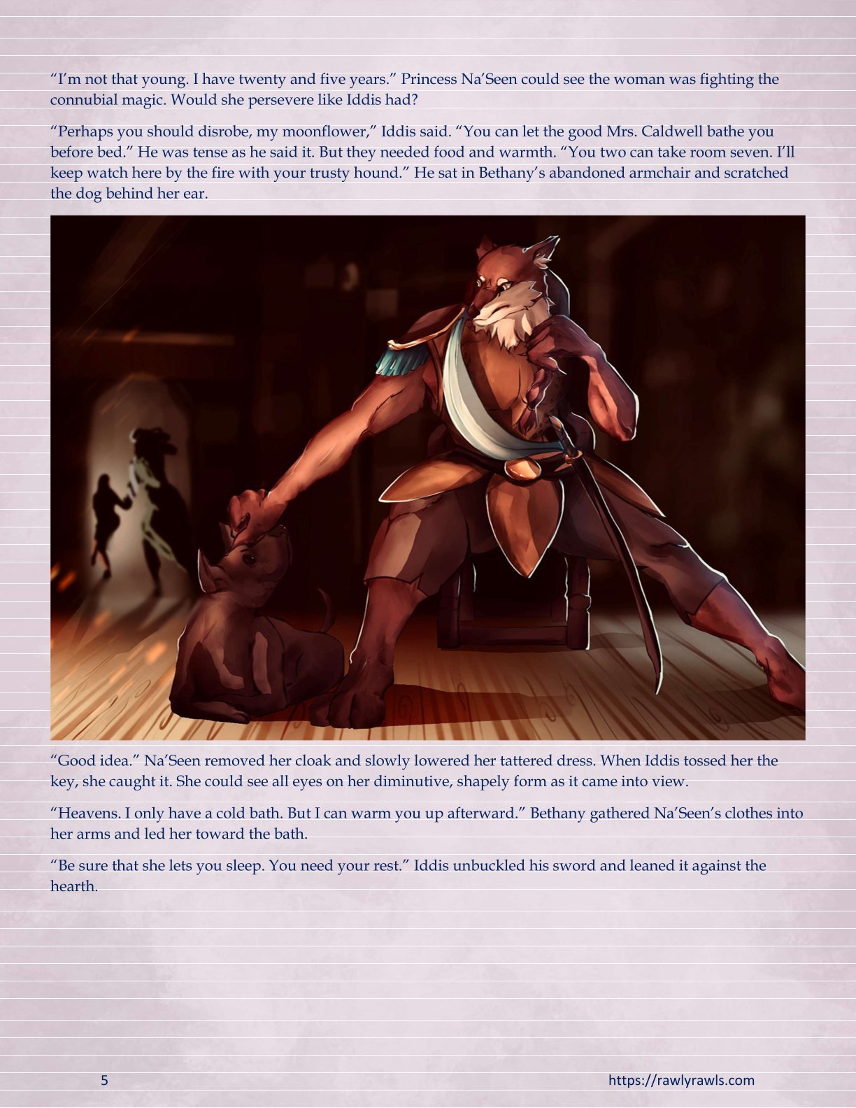 Princess Na’Seen [RawlyRawls , Heall] 5 . Princess Na'Seen - Chapter 5 [RawlyRawls , Heall] – page 5