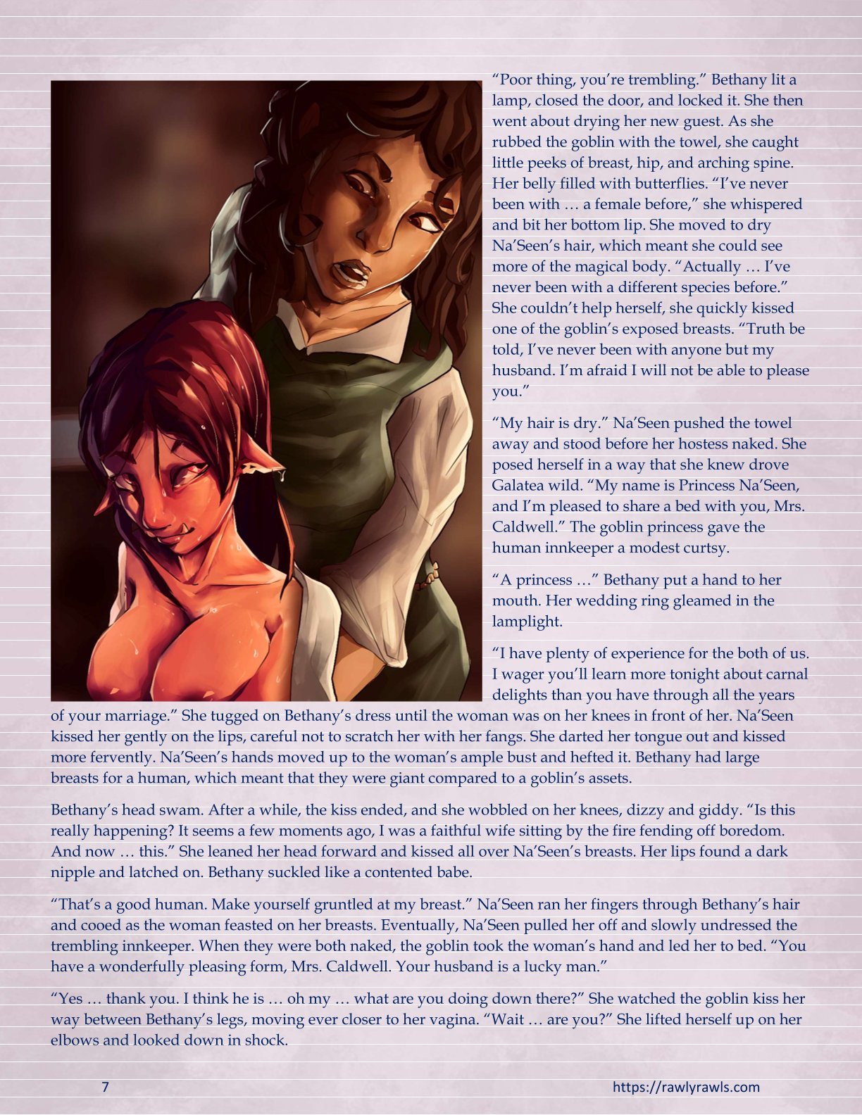 Princess Na’Seen [RawlyRawls , Heall] 5 . Princess Na'Seen - Chapter 5 [RawlyRawls , Heall] – page 7