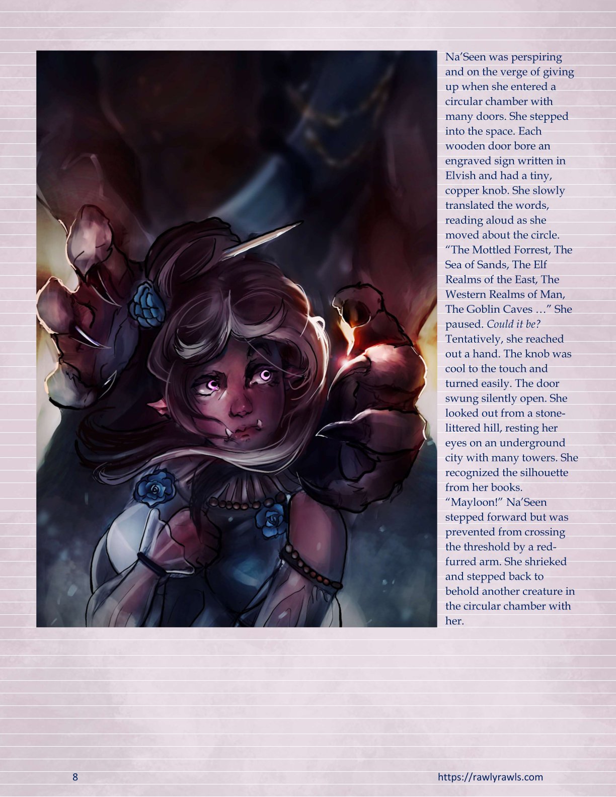 Princess Na’Seen [RawlyRawls , Heall] 3 . Princess Na'Seen - Chapter 3 [RawlyRawls , Heall] – page 8