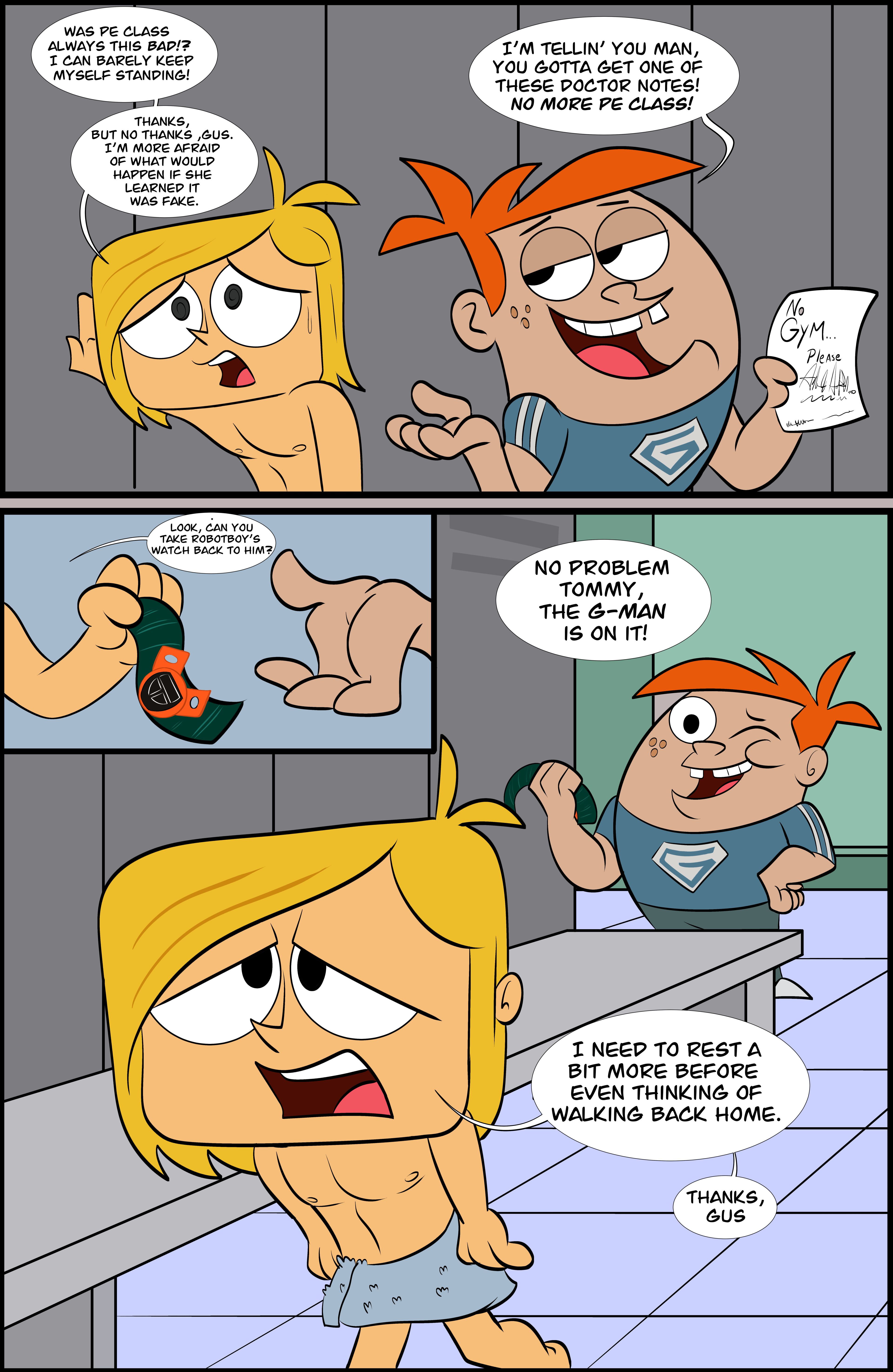 Size does matter (Robotboy) [Ameizing Lewds] 1 . Size does matter - Chapter 1 (Robotboy) [Ameizing Lewds] – page 4