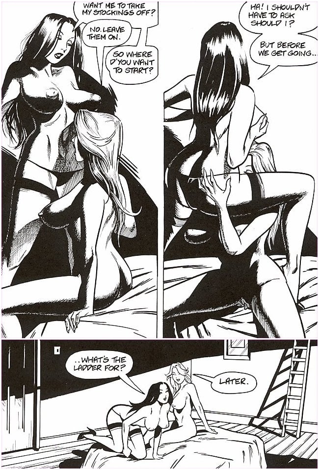 2 Hot Girls on A Hot Summer Night – page 12