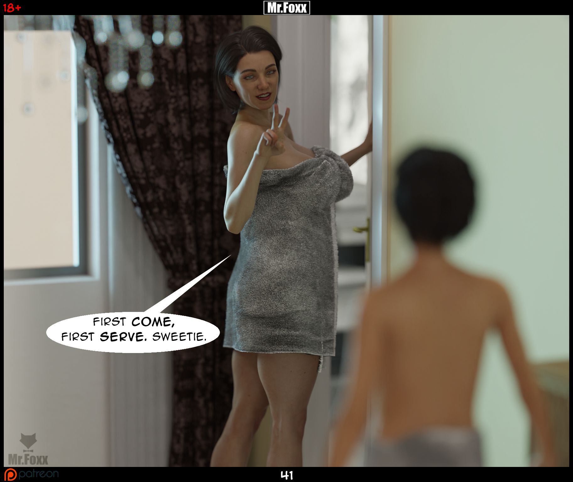 Mom’s Affair [Mr.FOXX] 3 . Mom's Affair - Chapter 3 [Mr.FOXX] – page 41