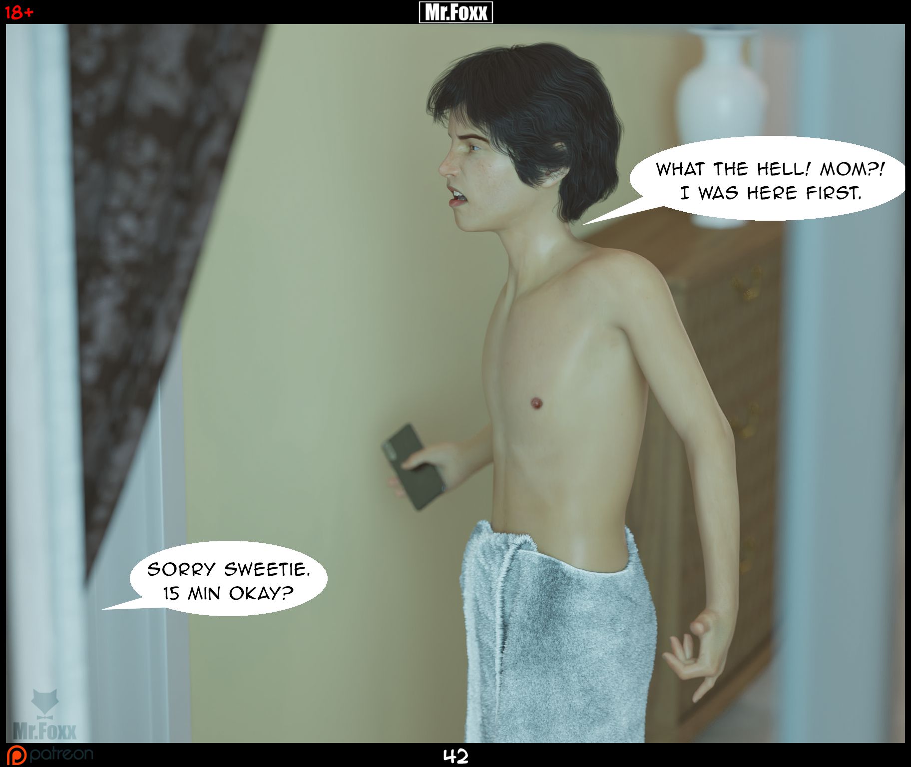 Mom’s Affair [Mr.FOXX] 3 . Mom's Affair - Chapter 3 [Mr.FOXX] – page 42
