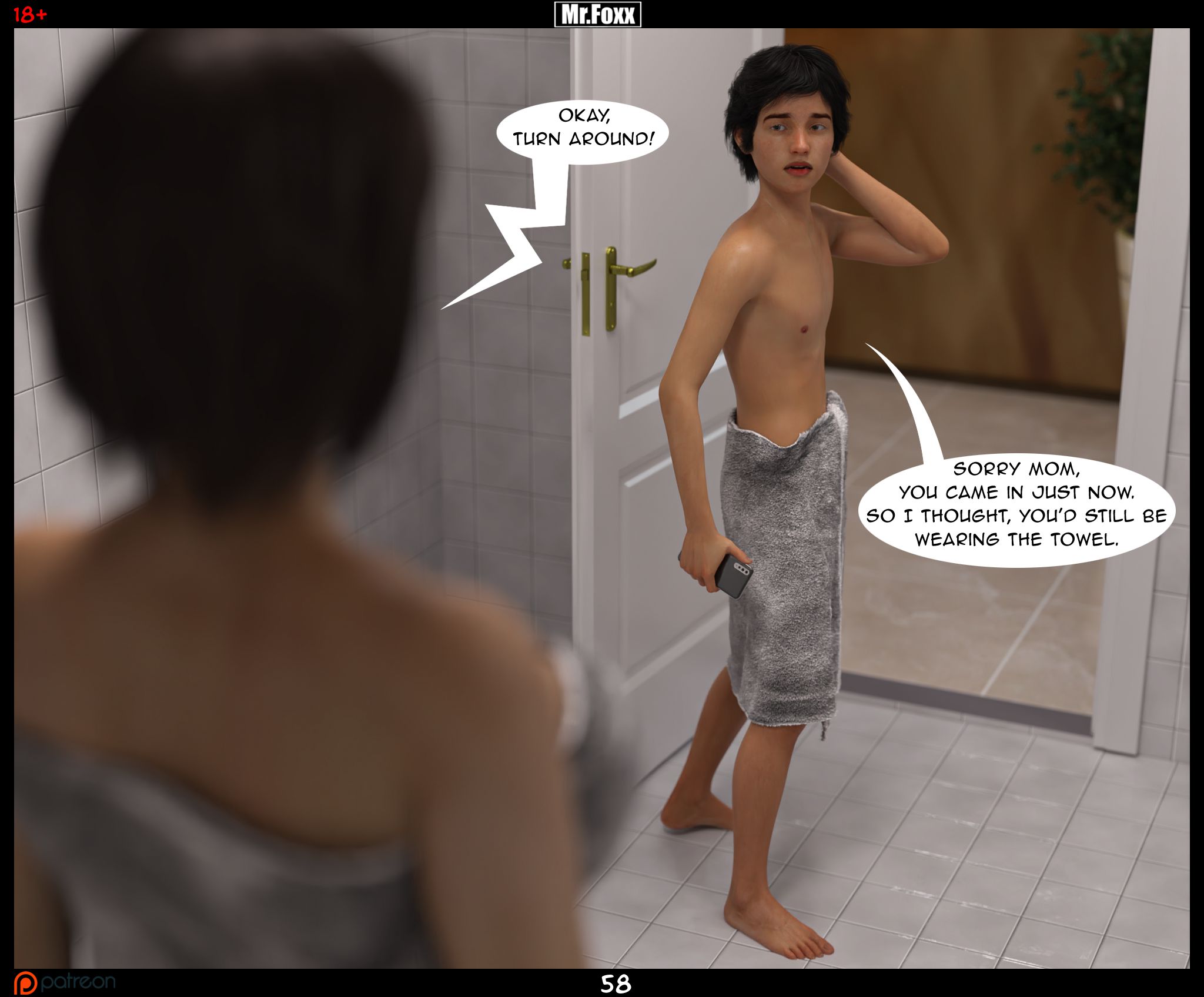 Mom’s Affair [Mr.FOXX] 3 . Mom's Affair - Chapter 3 [Mr.FOXX] – page 58