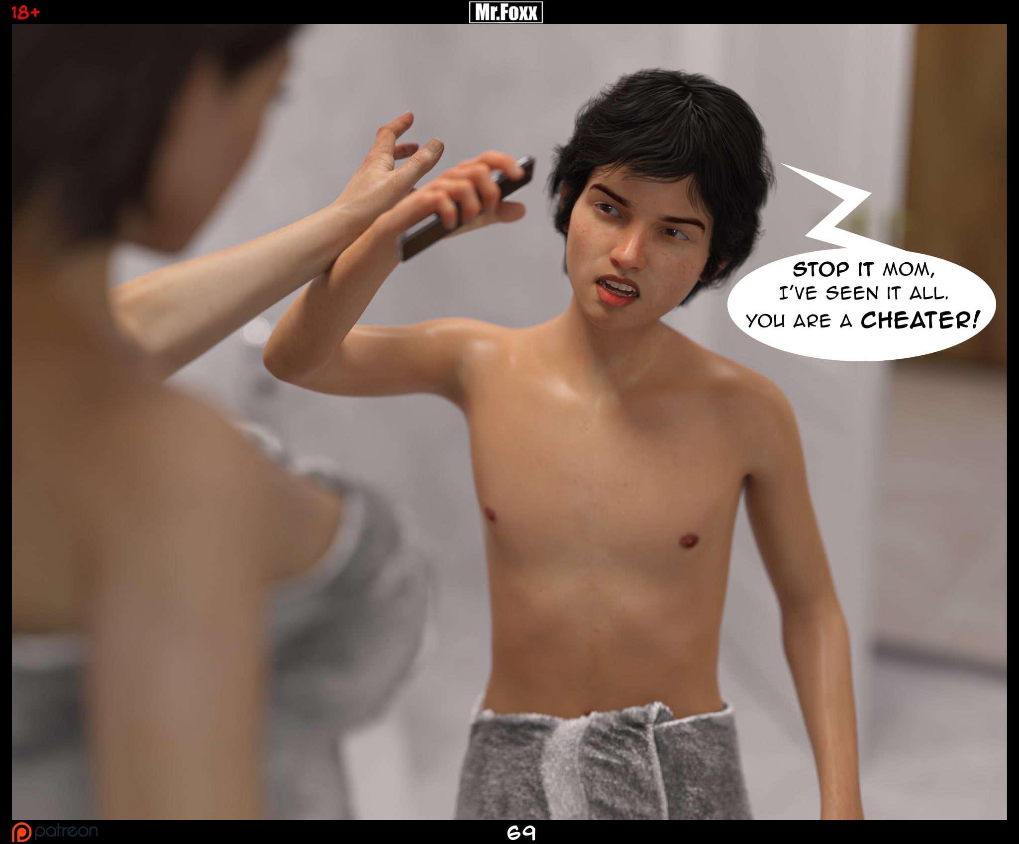 Mom’s Affair [Mr.FOXX] 3 . Mom's Affair - Chapter 3 [Mr.FOXX] – page 69